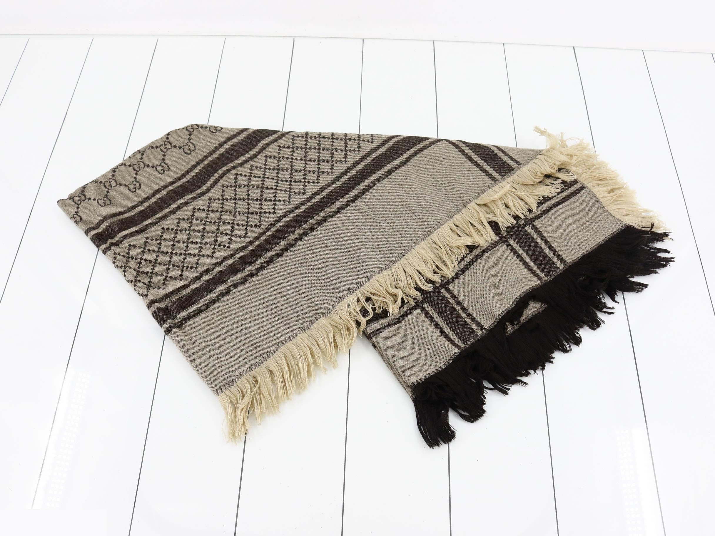 GG Supreme (Accessories) - Large Shawl/Scarf — view 3