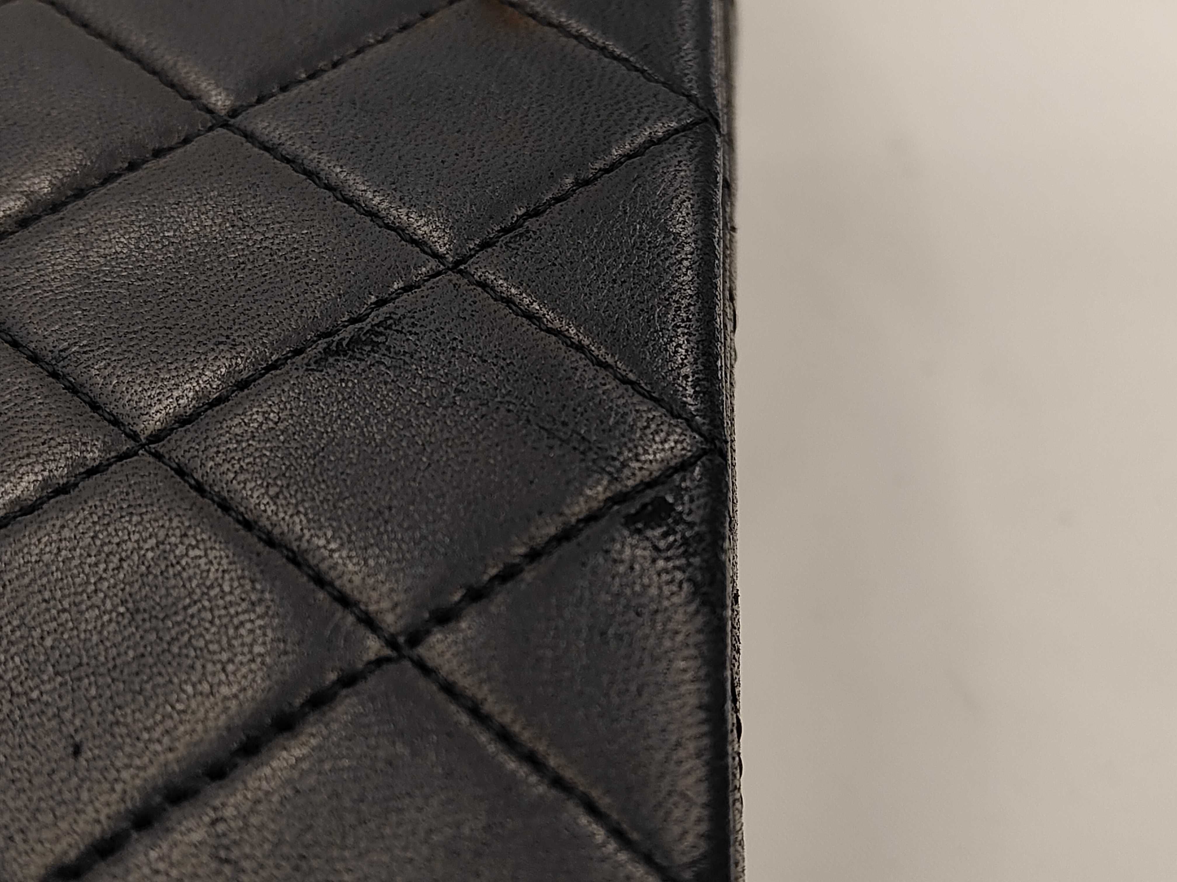 Lambskin Matelassé Full Flap Chain Shoulder Bag — view 13