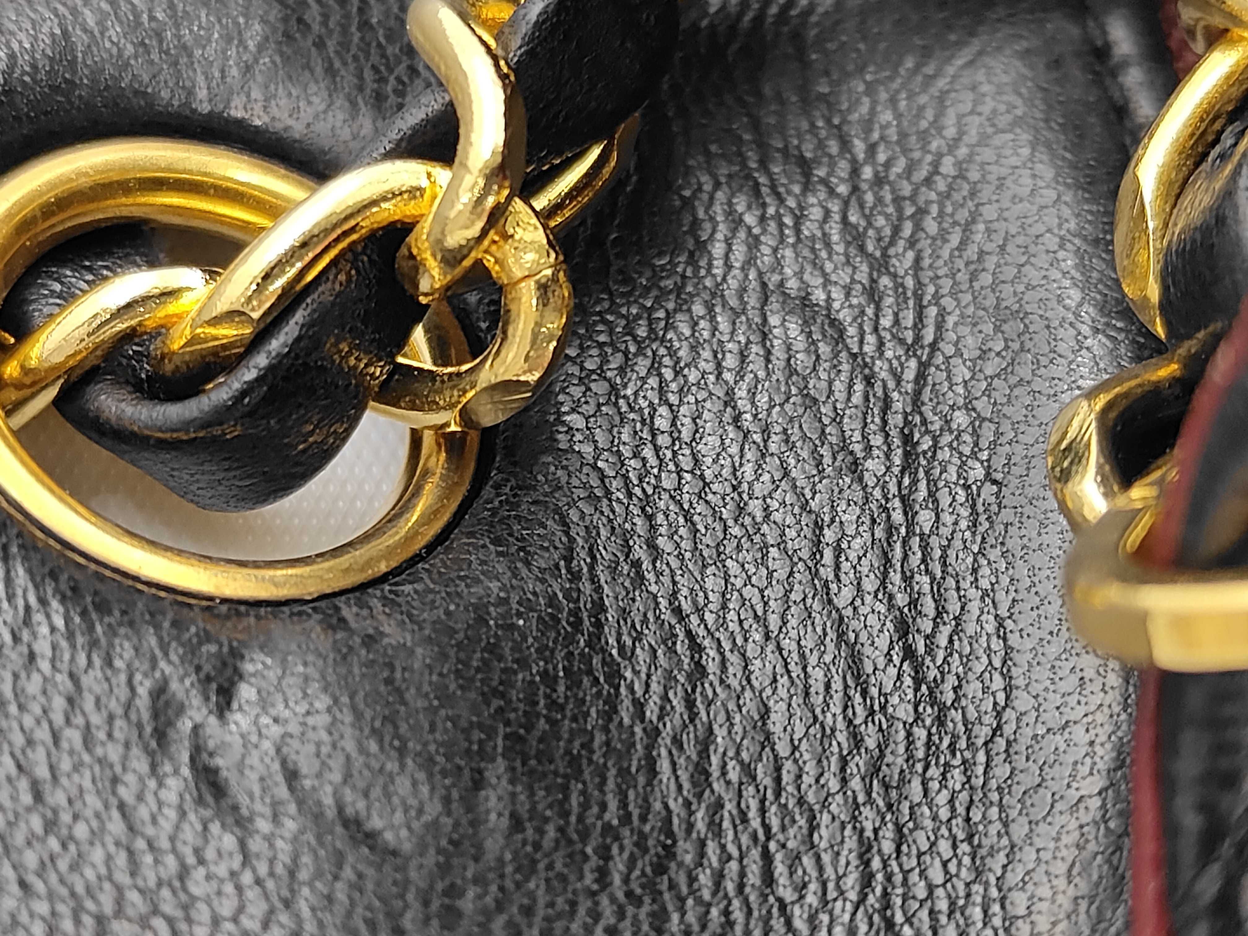 Lambskin Matelassé Full Flap Chain Shoulder Bag — view 7