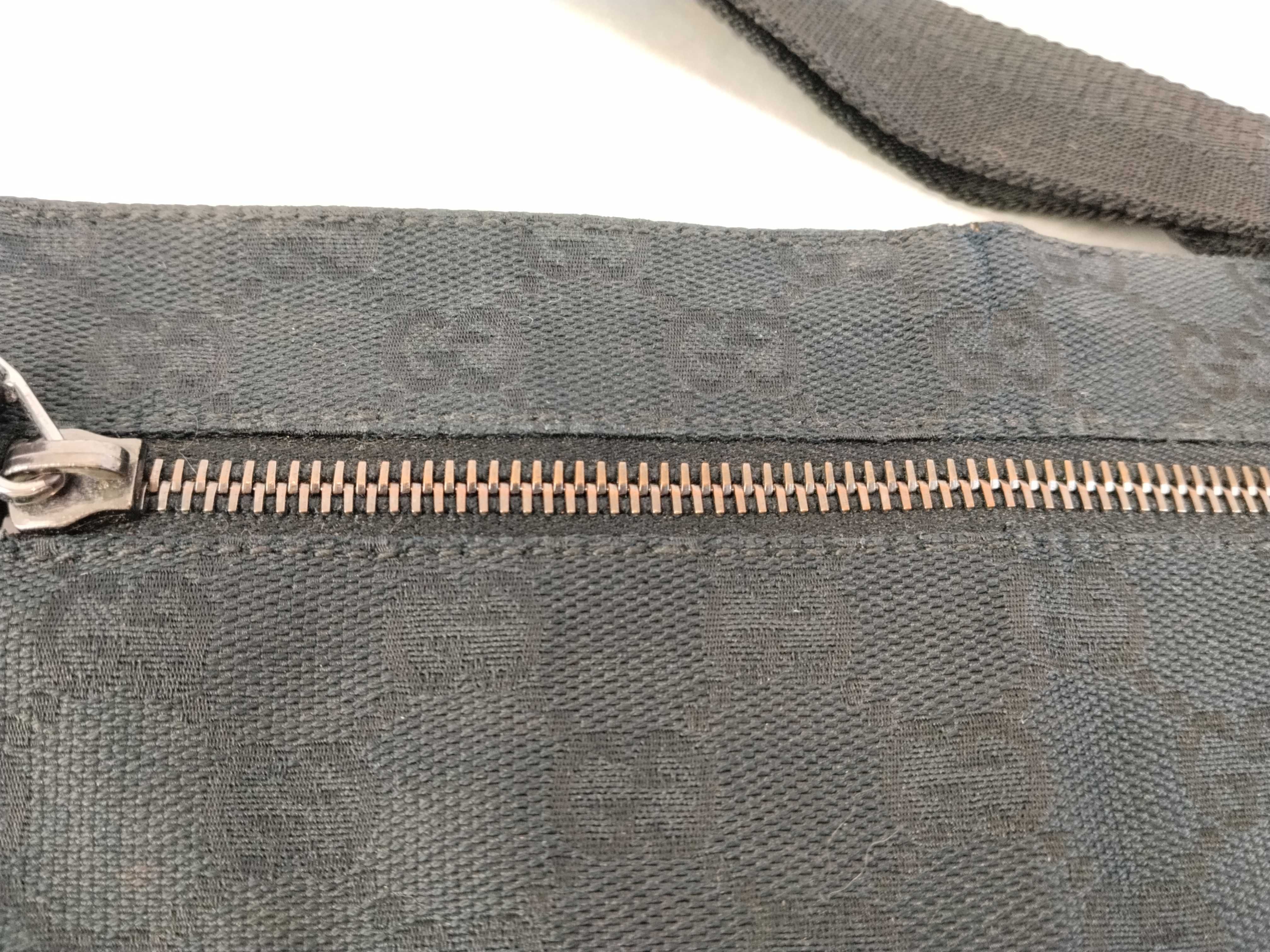 GG Canvas Waist Bag, Black — view 8