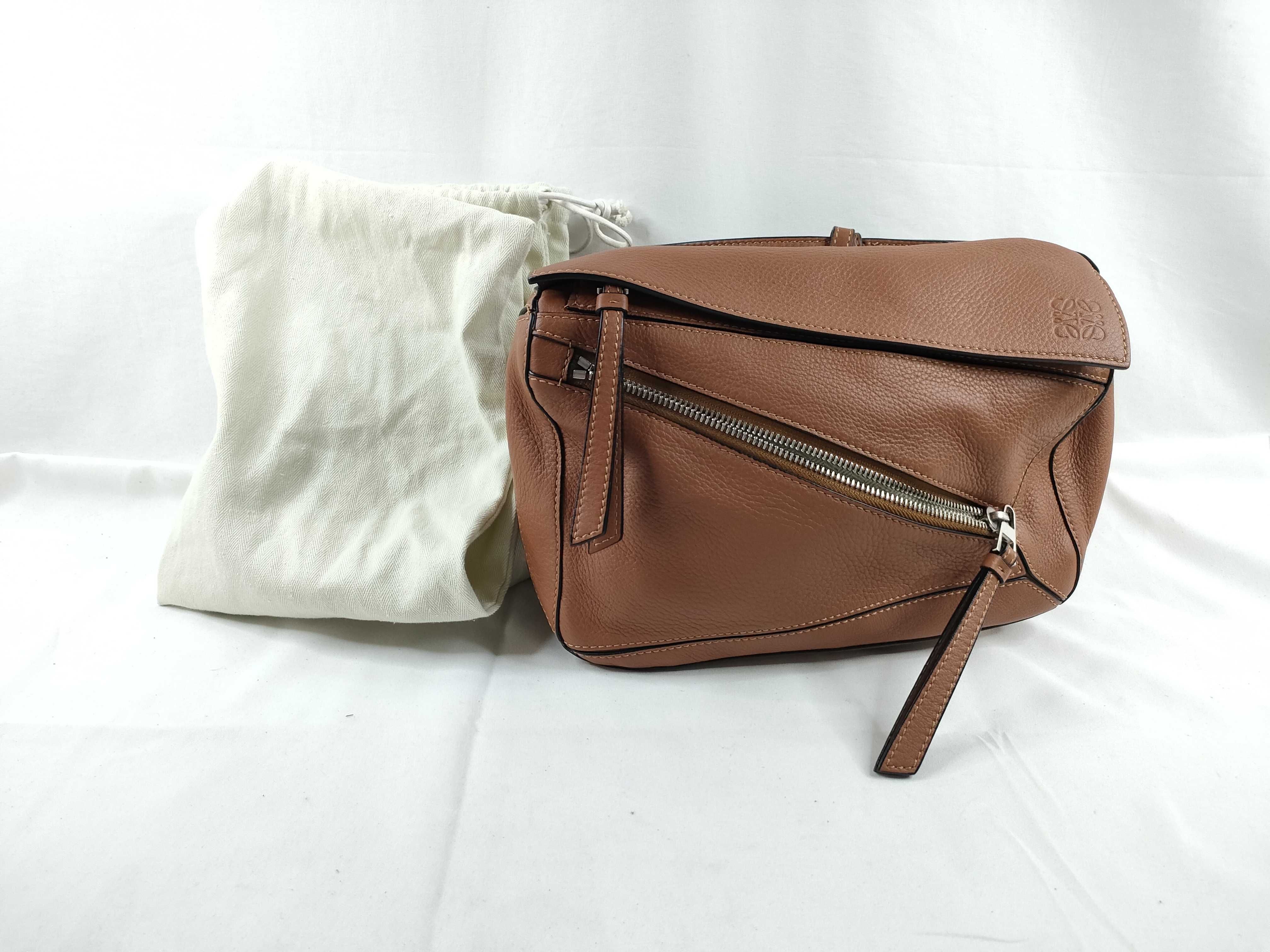 Brown Calf Puzzle Waist Bag