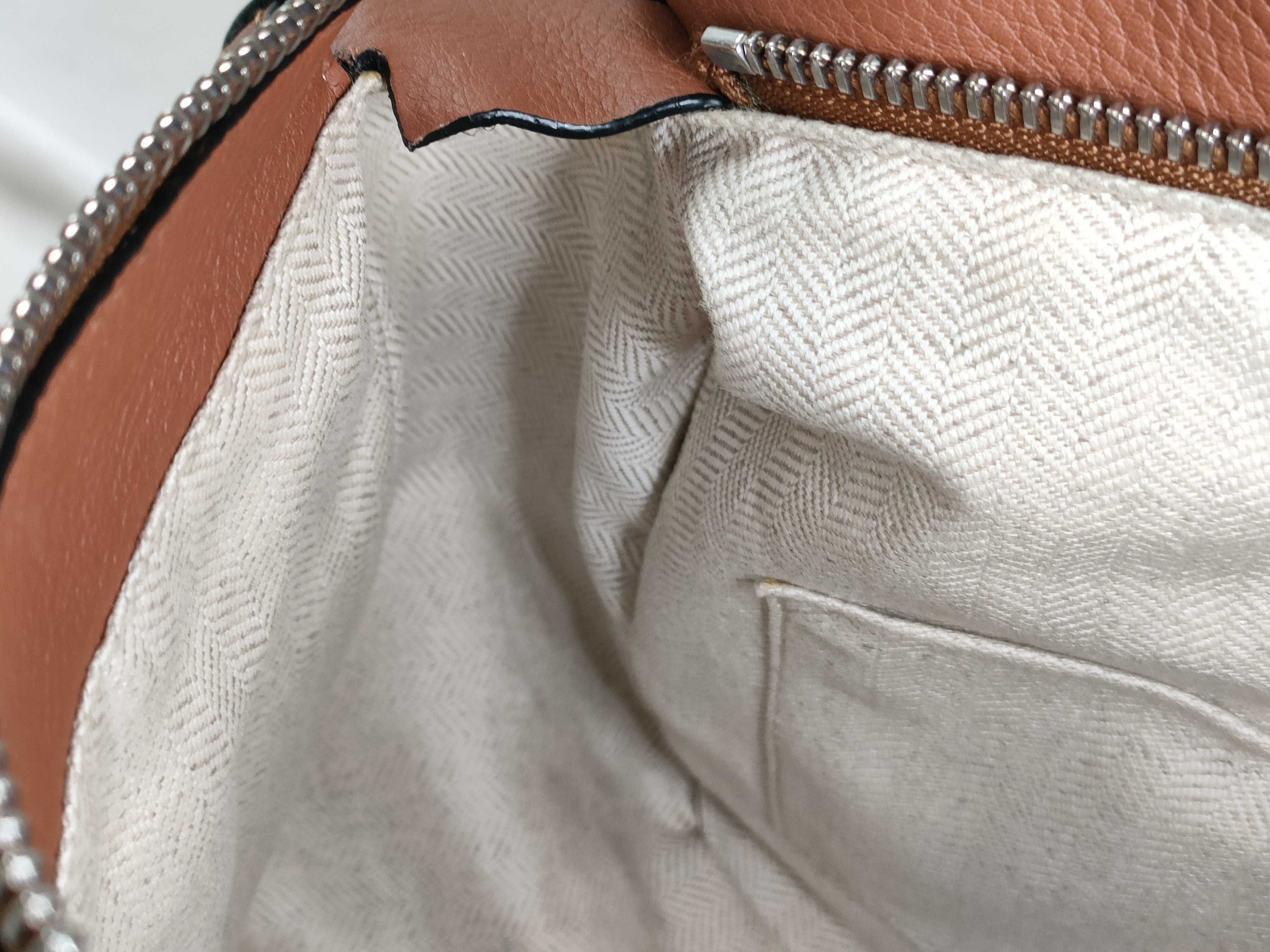 Brown Calf Puzzle Waist Bag — view 11