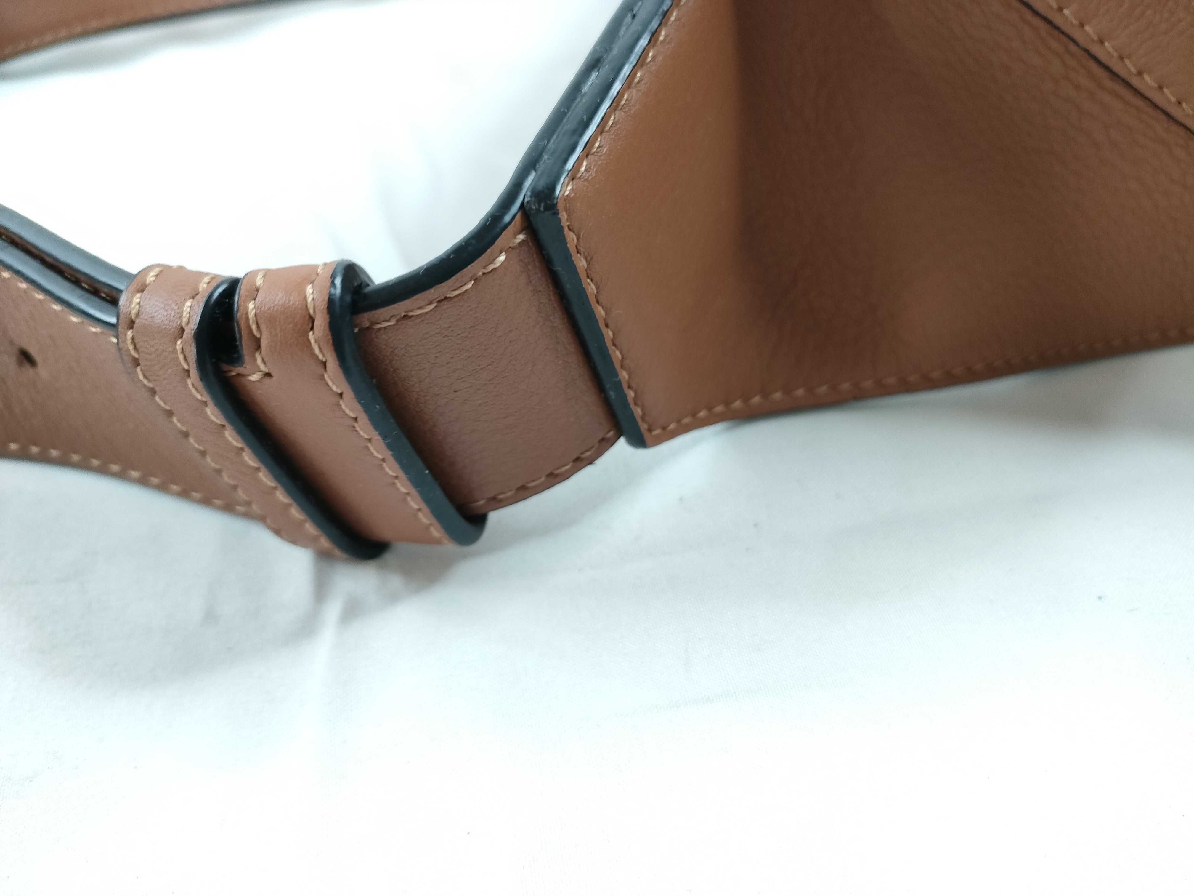 Brown Calf Puzzle Waist Bag — view 8