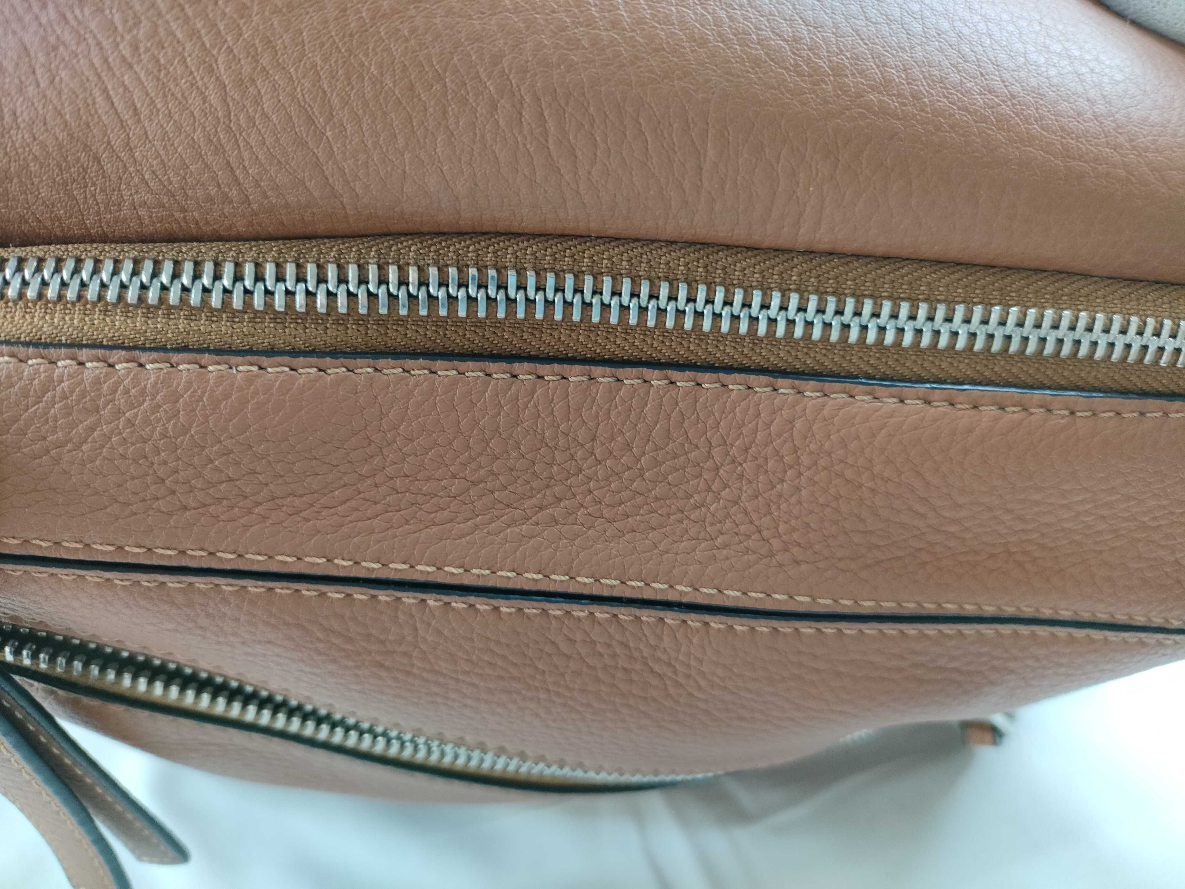 Brown Calf Puzzle Waist Bag — view 9