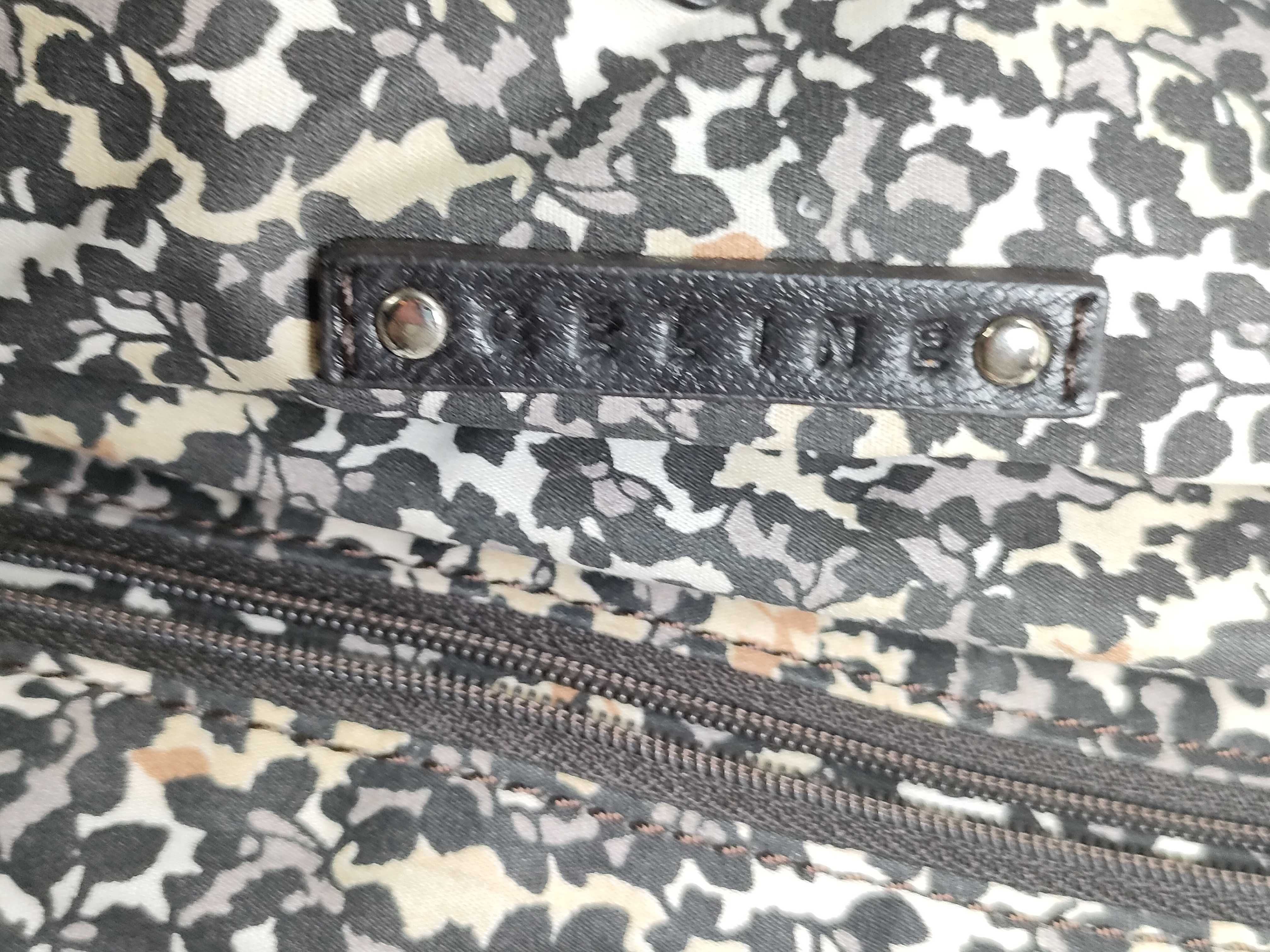Paris Macadam Bittersweet Denim Shoulder Bag (Excellent Condition) — view 12