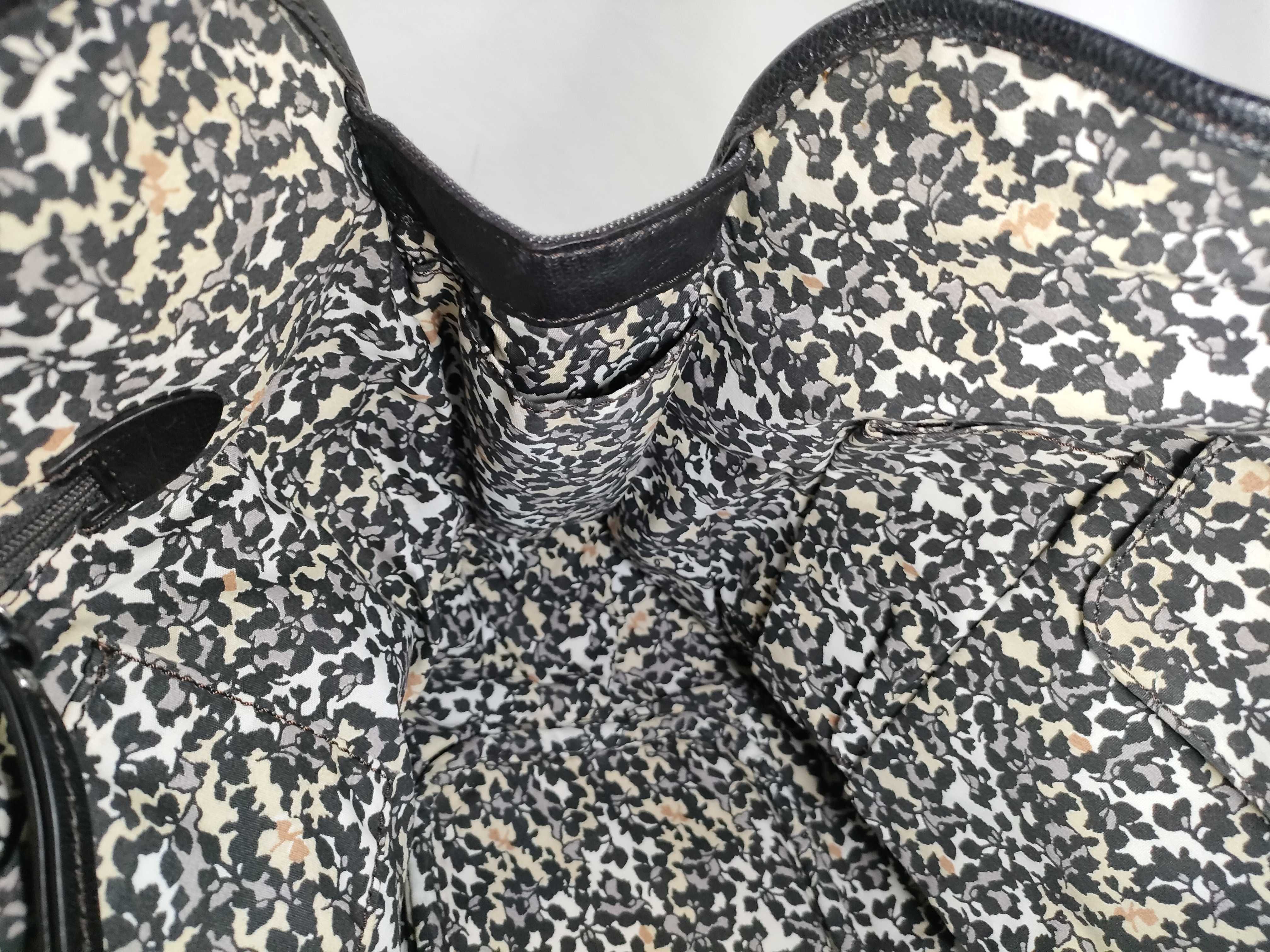 Paris Macadam Bittersweet Denim Shoulder Bag (Excellent Condition) — view 10