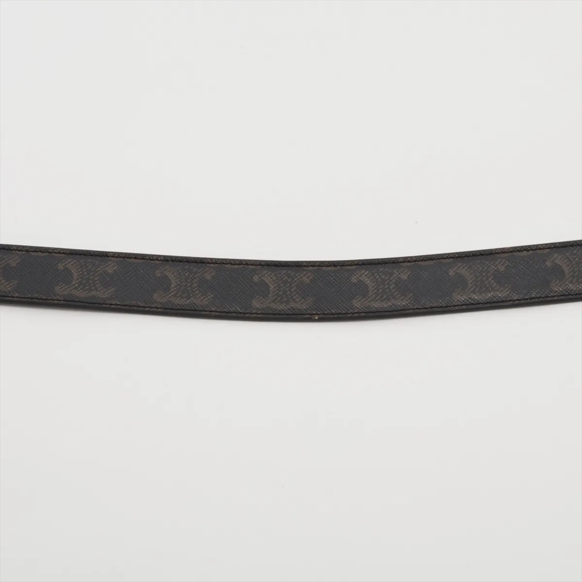 Triomphe belt, size 80, PVC. Shows signs of wear: — view 4
