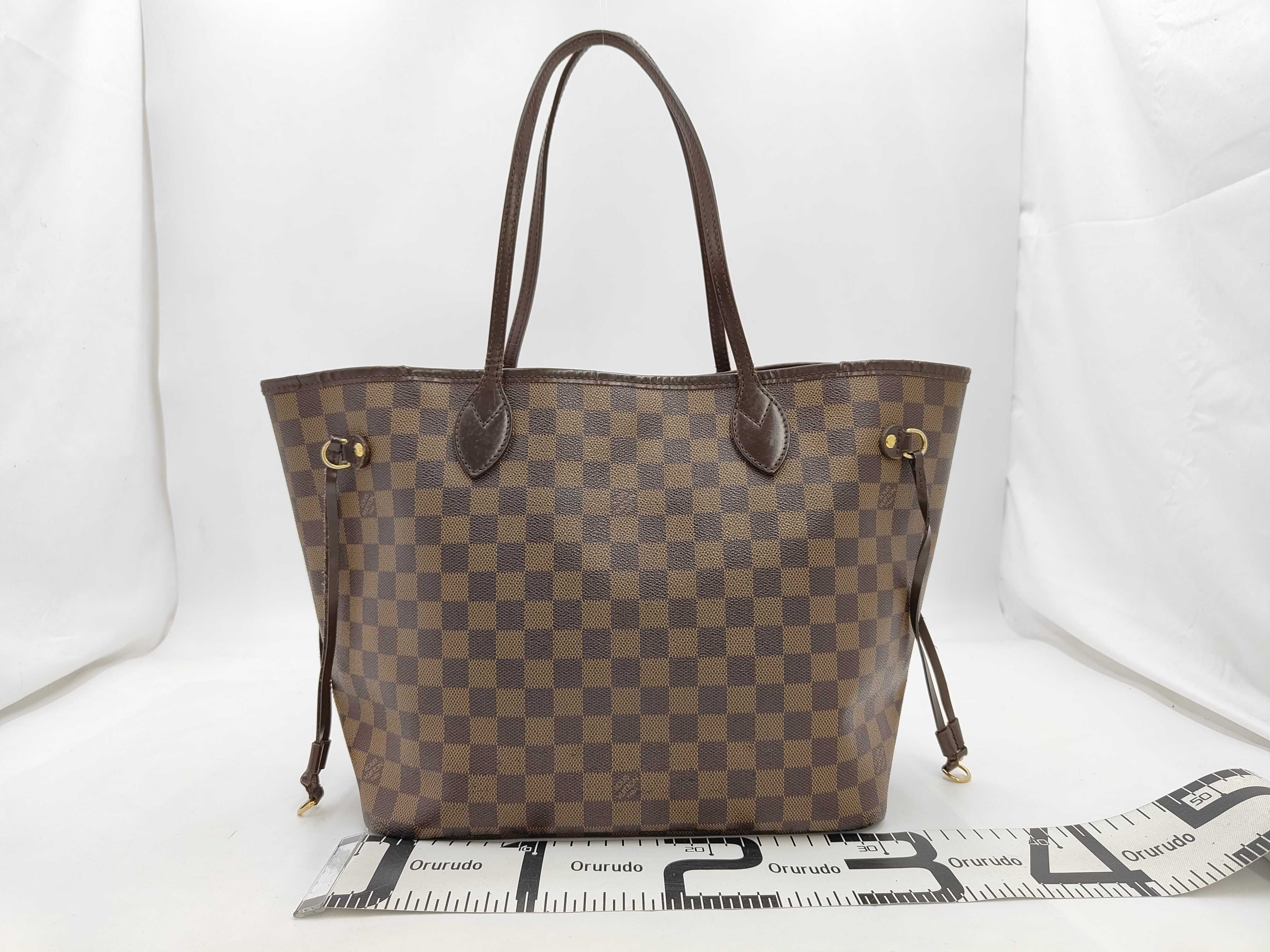 Damier Neverfull MM Cerise CA3150 Tote Bag — view 2