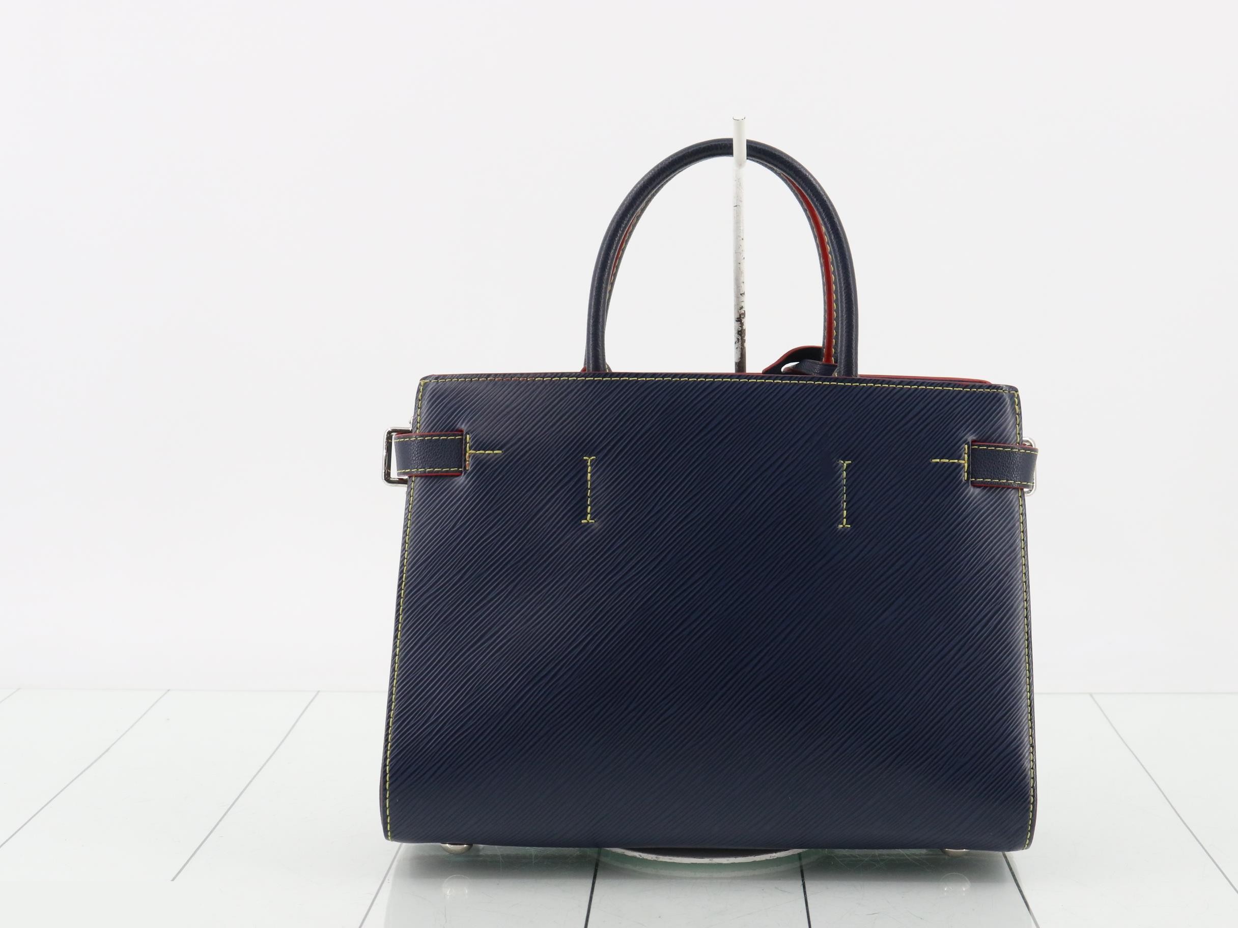 Twist Tote Bag - Blue — view 2