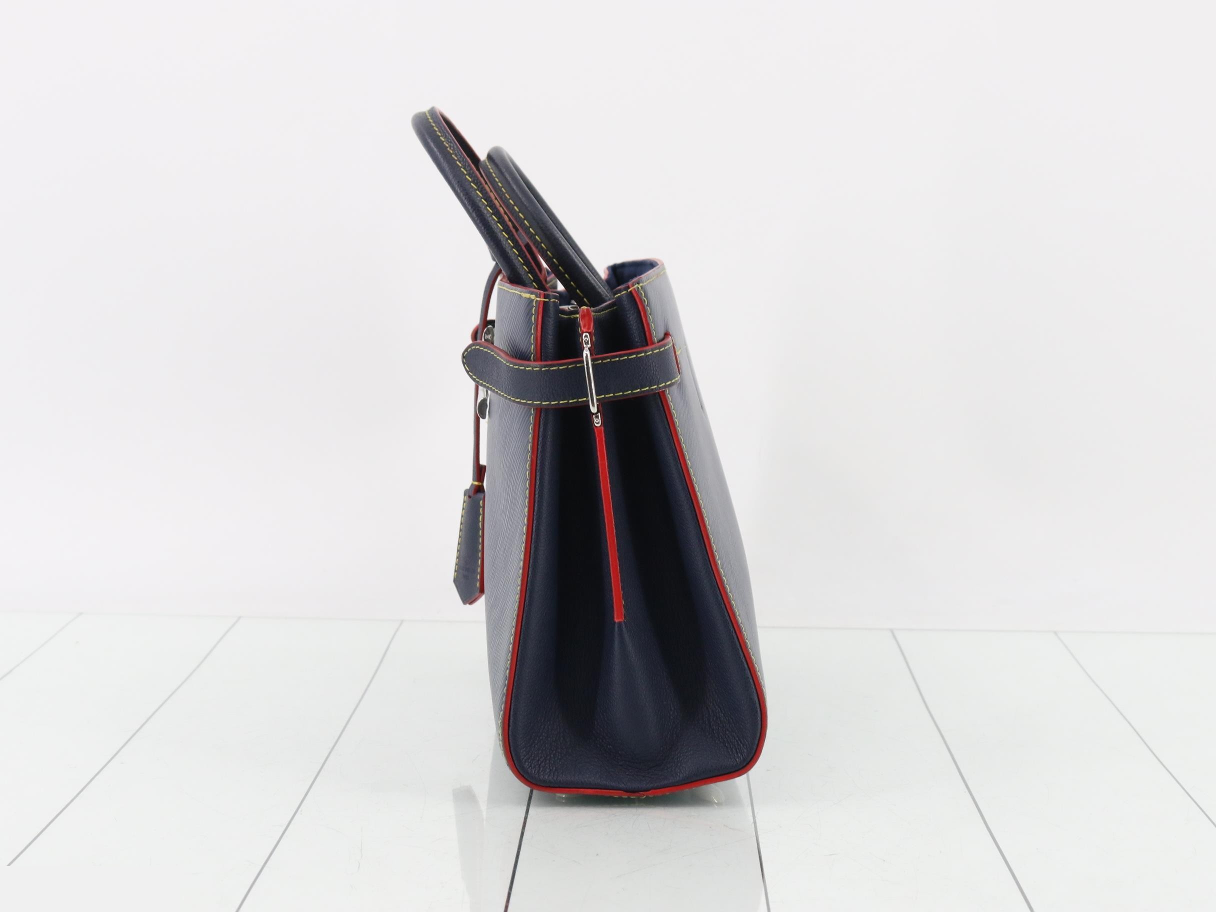 Twist Tote Bag - Blue — view 3