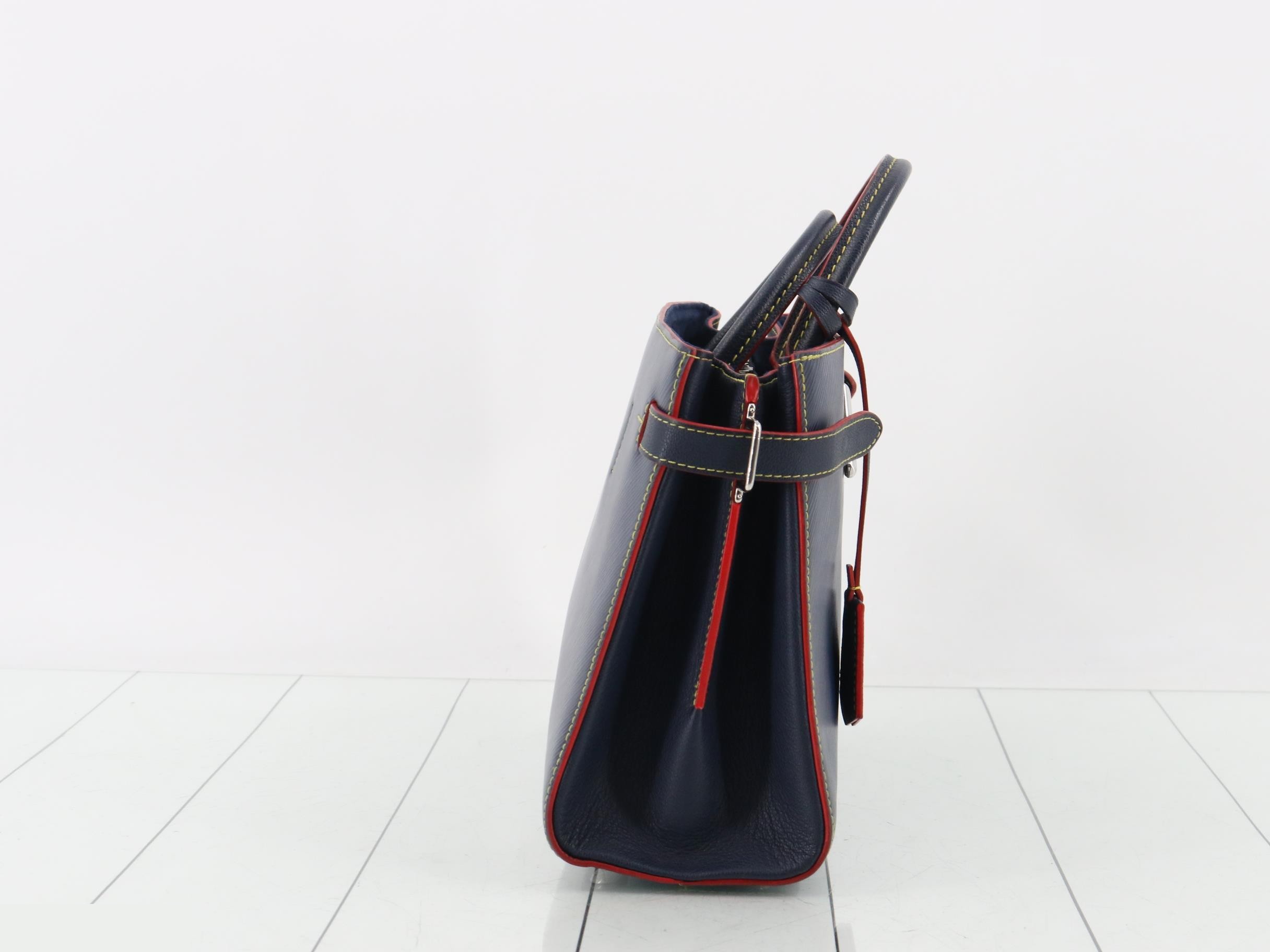 Twist Tote Bag - Blue — view 4