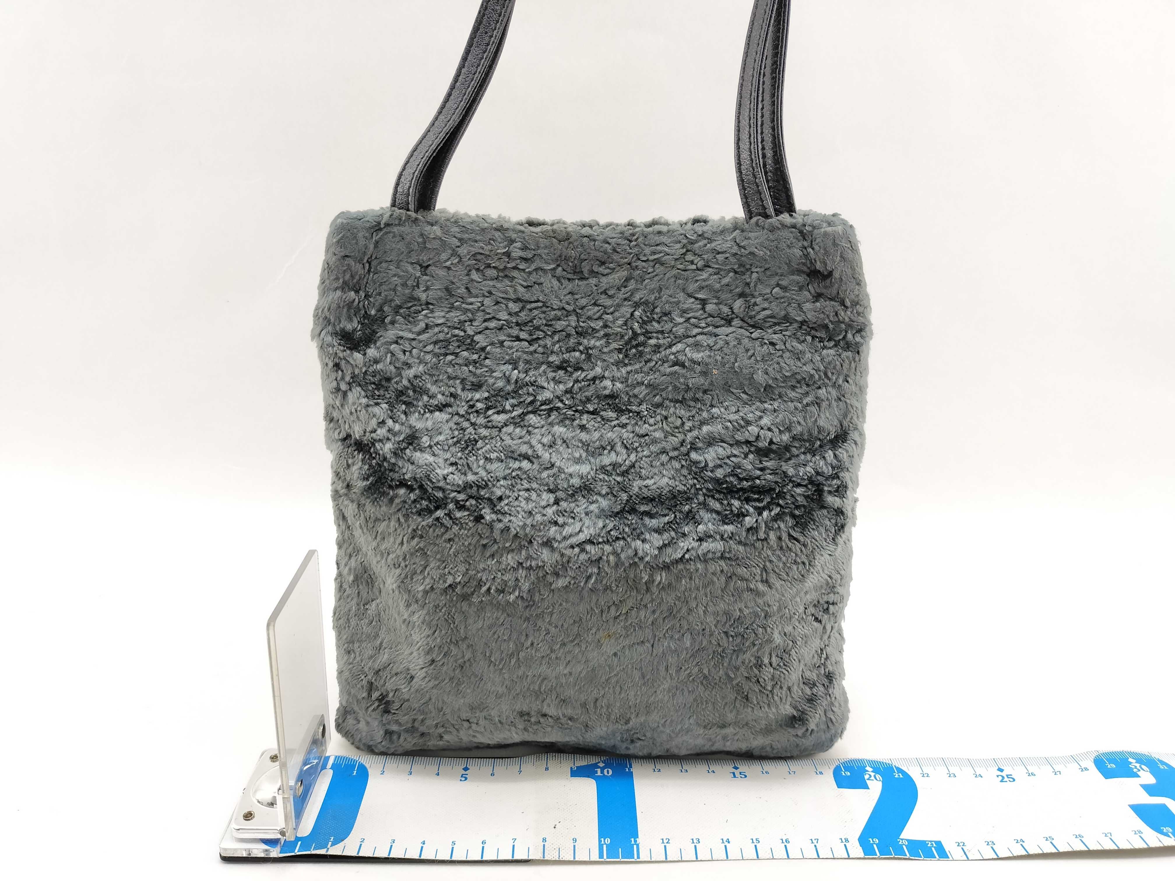 Mini Handbag, Gray Handbag — view 2