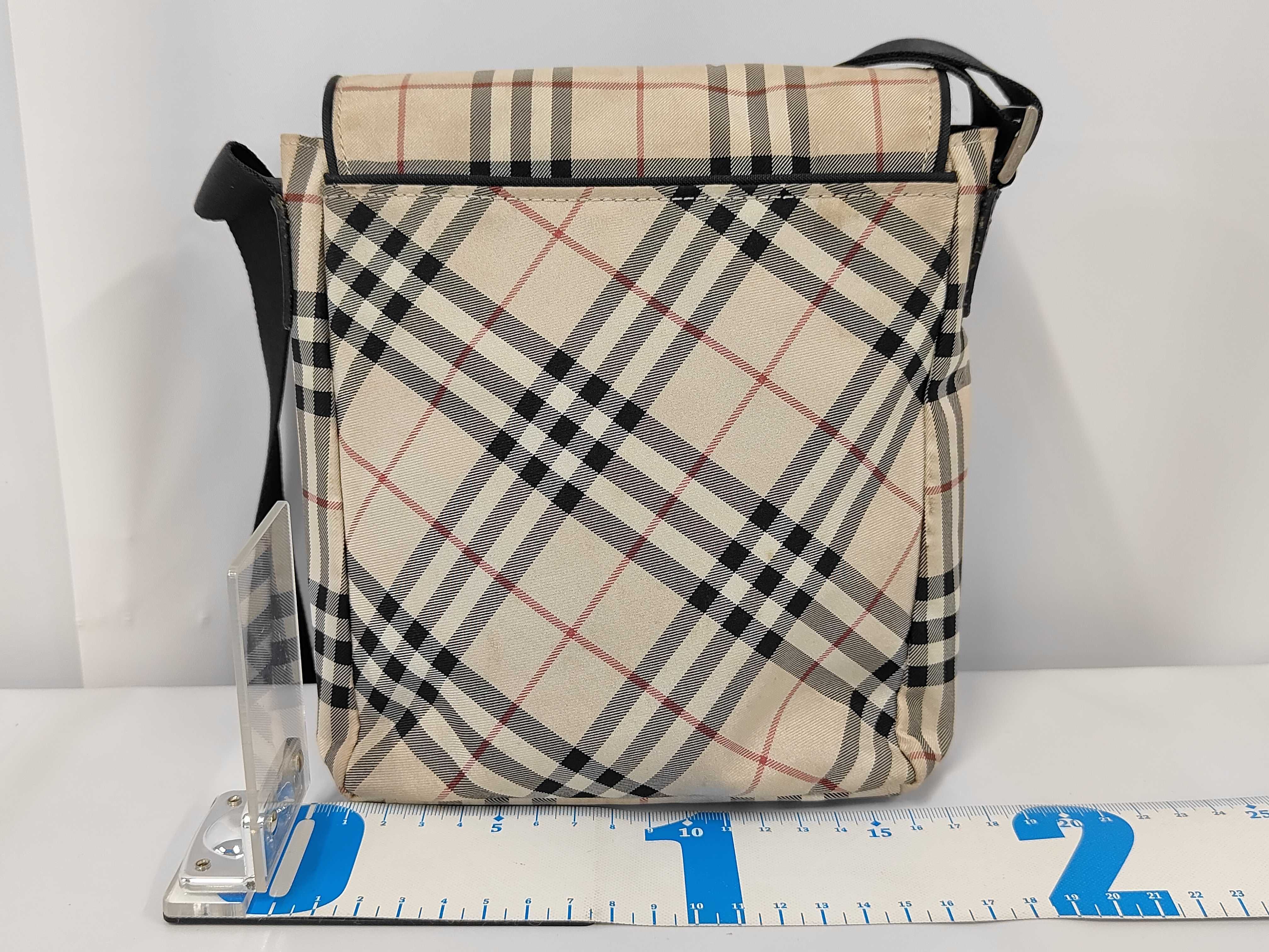 Nova Check Nylon Shoulder Bag — view 2