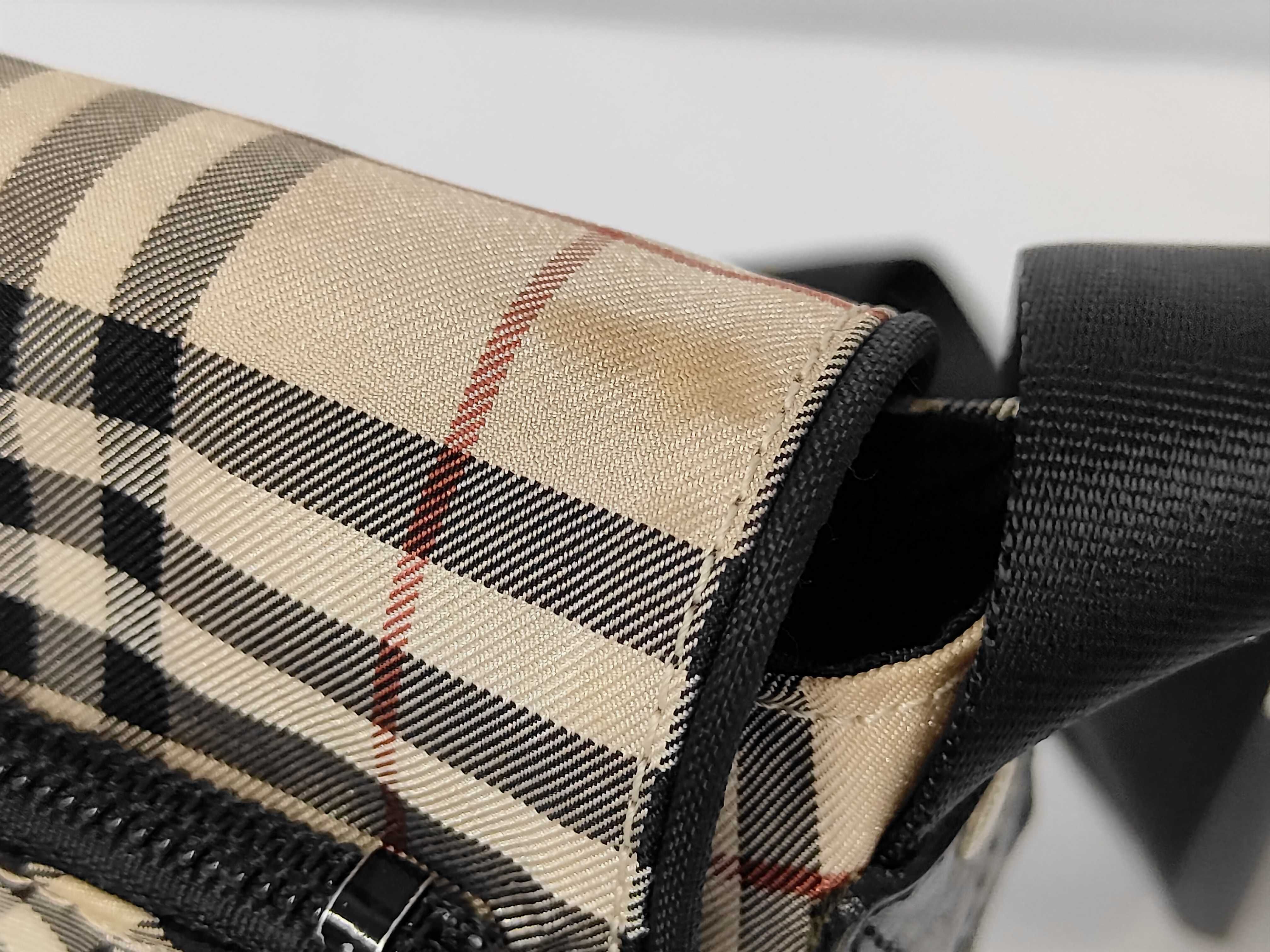 Nova Check Nylon Shoulder Bag — view 8