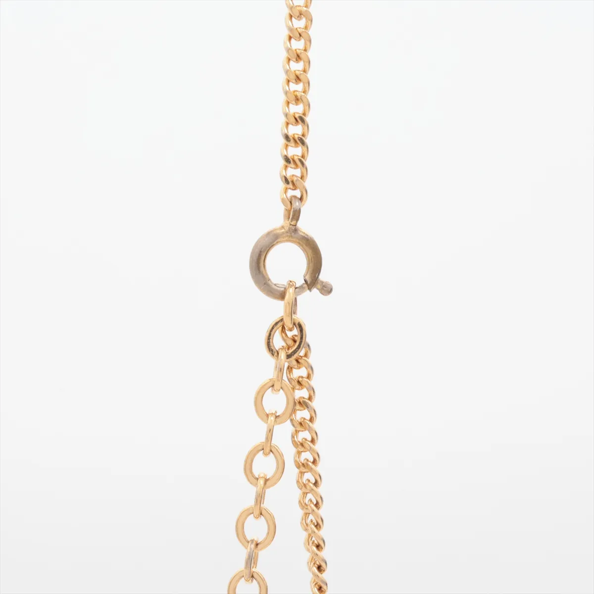 logo necklace, GP gold, — view 3