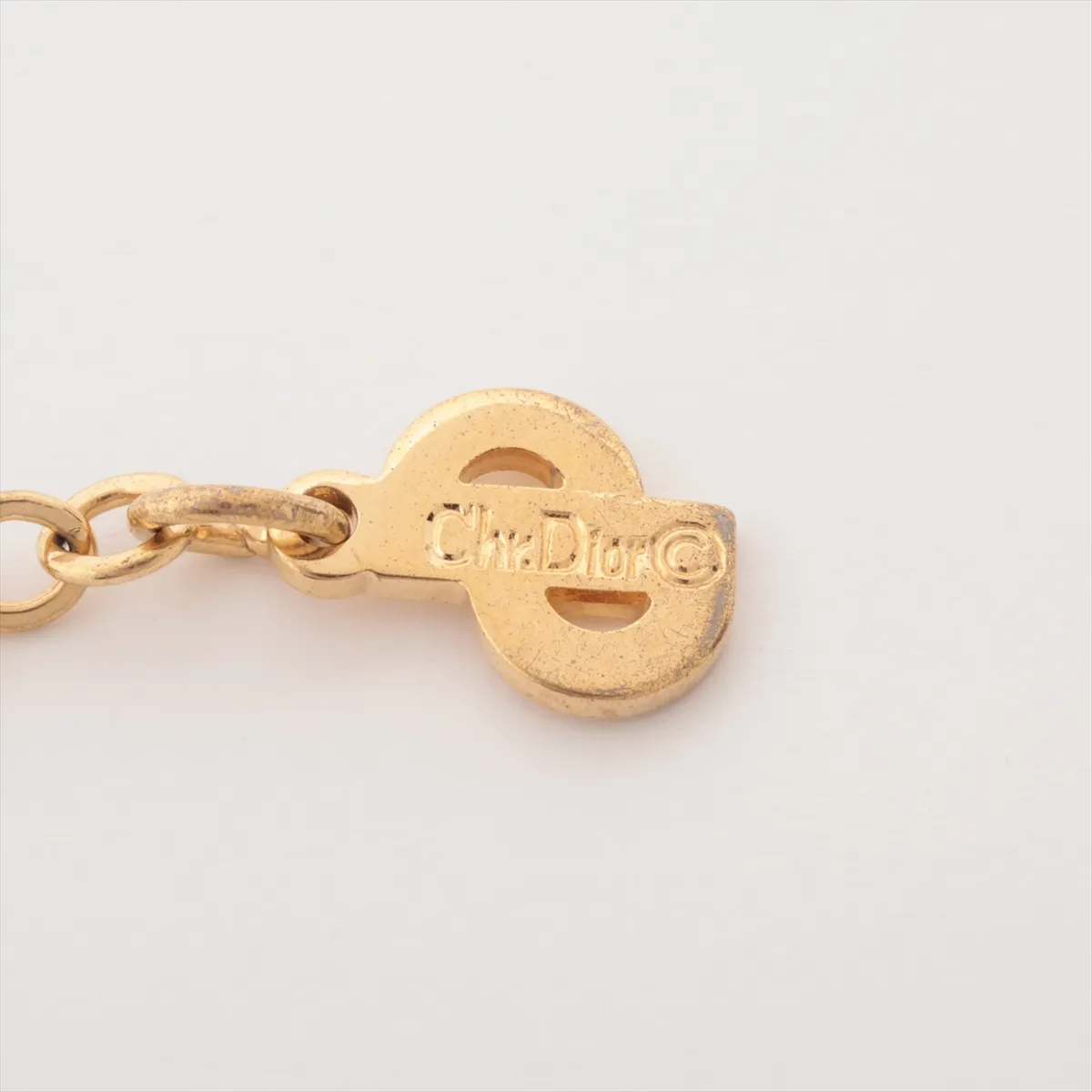 logo necklace, GP gold, — view 4