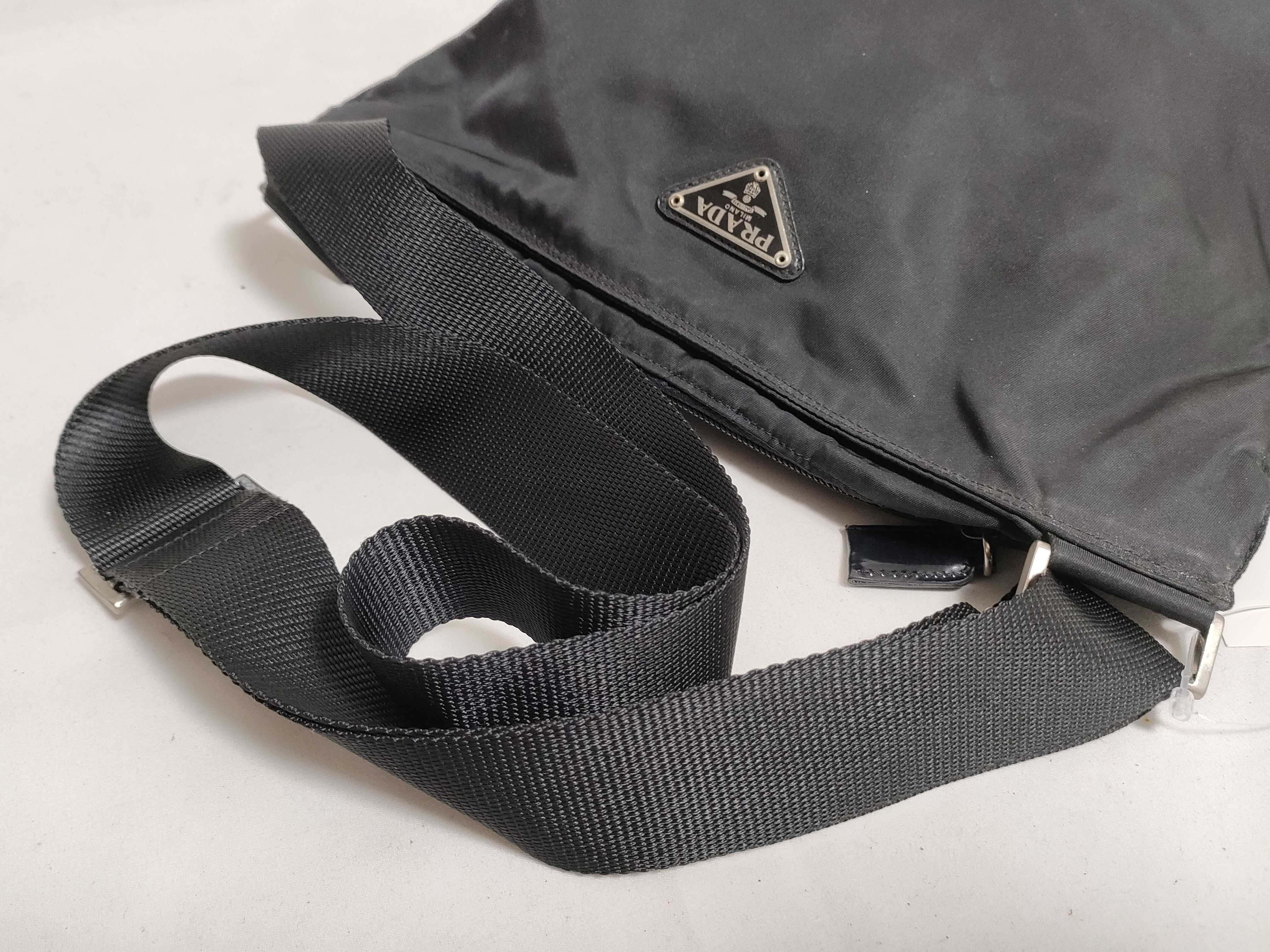 Nylon Shoulder Bag (No Gusset) — view 3