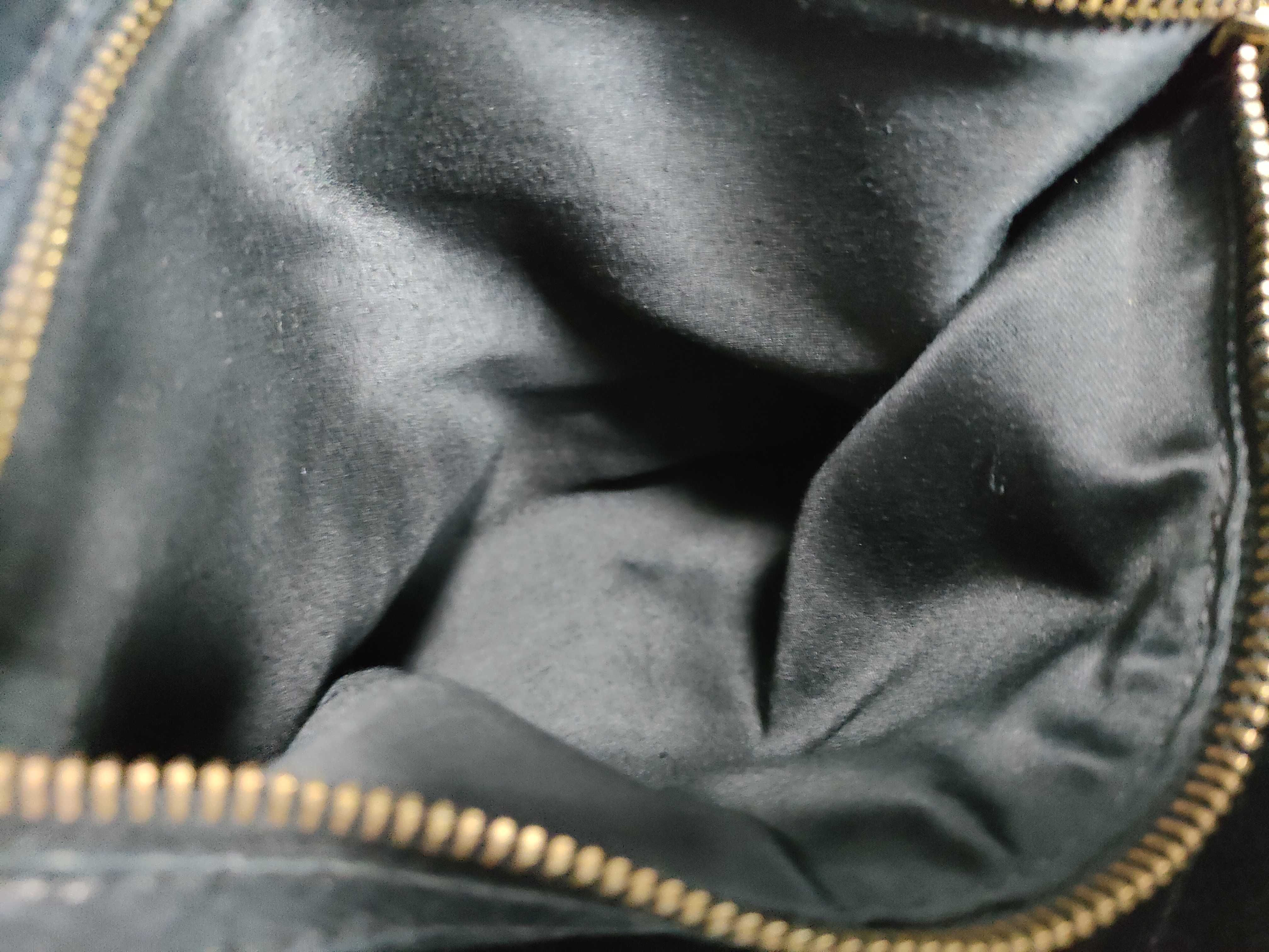 Leather Black Ribbon Handbag — view 10