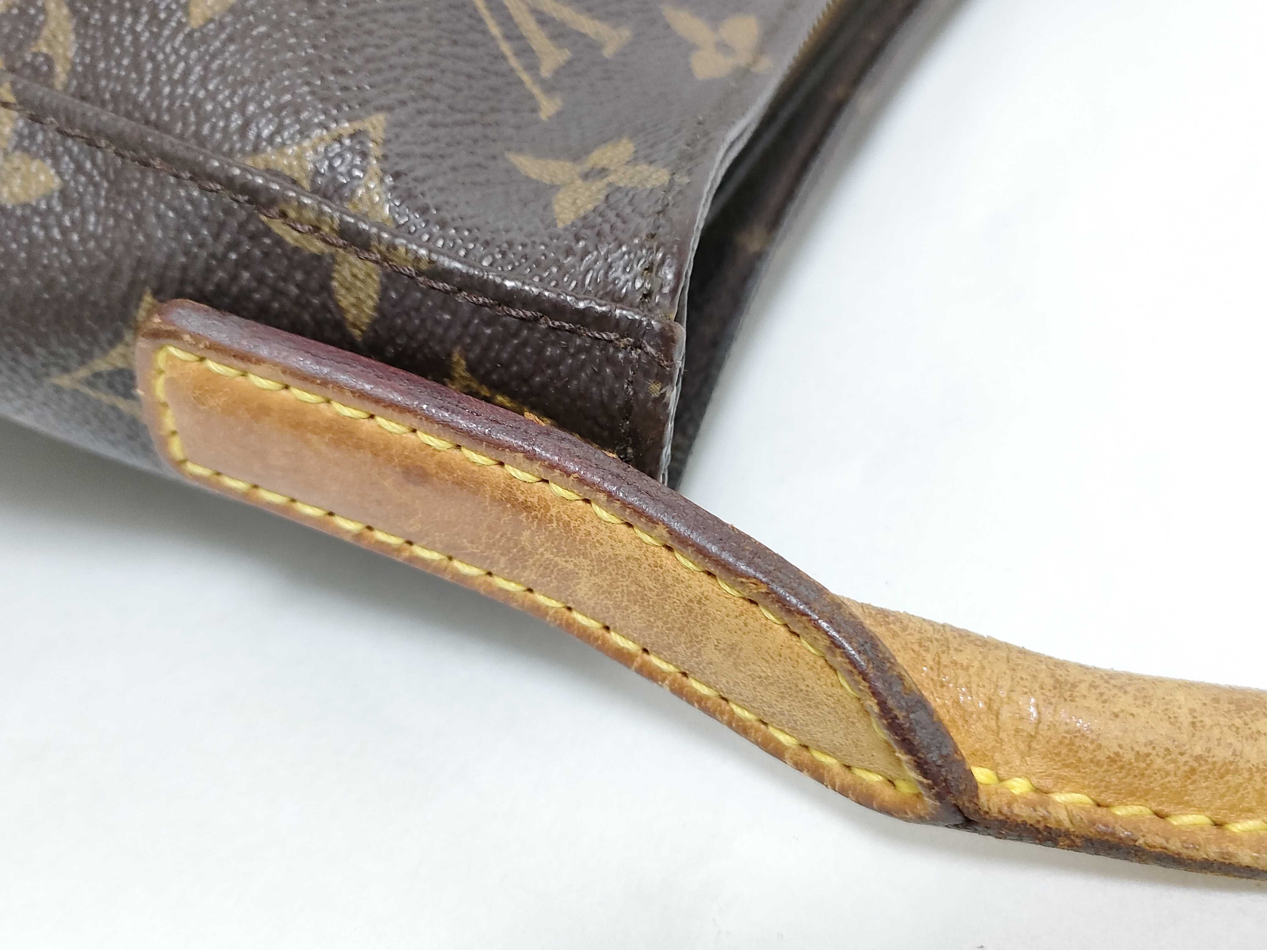 Monogram Louis Vuitton Looping MM Shoulder Bag — view 5
