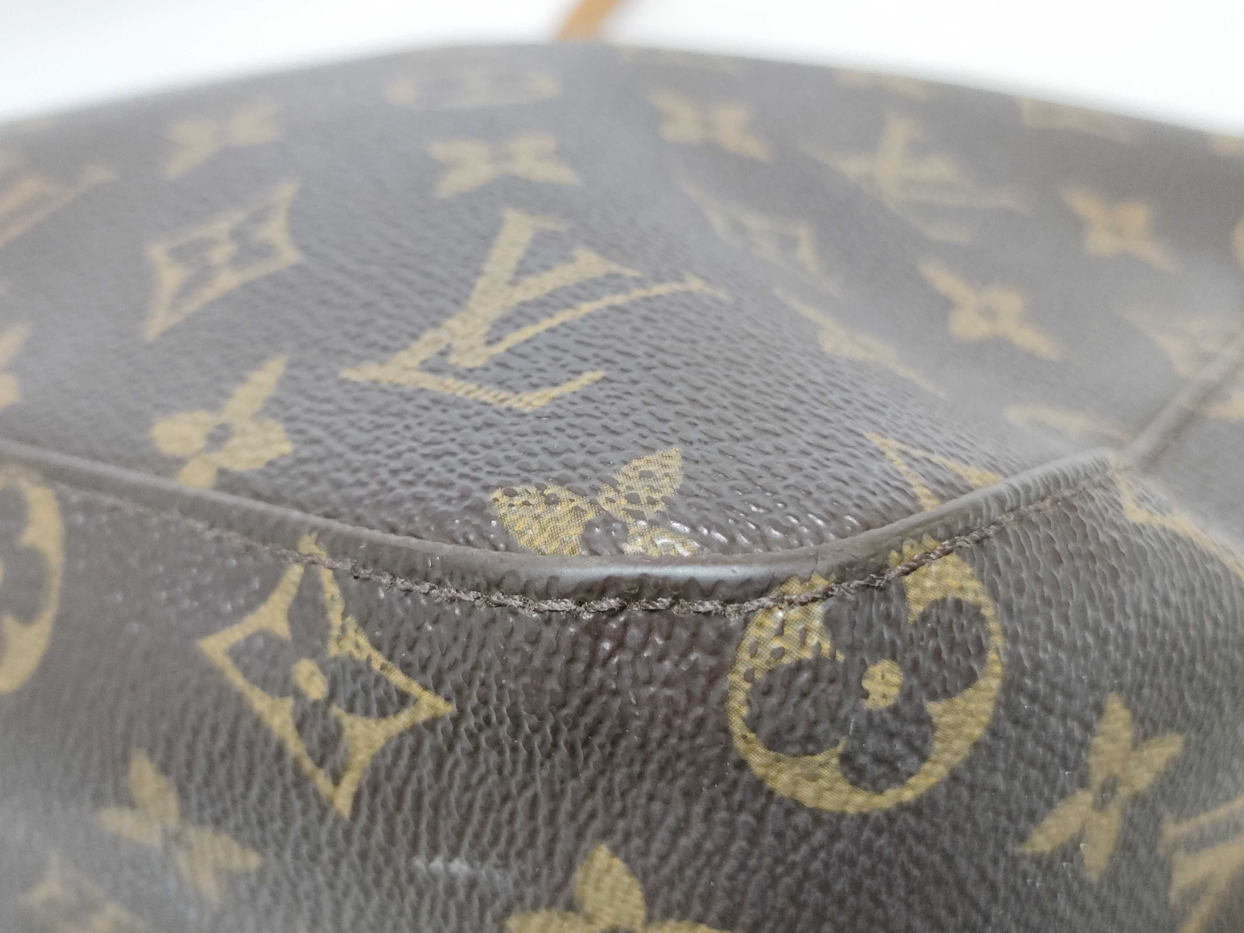 Monogram Louis Vuitton Looping MM Shoulder Bag — view 7