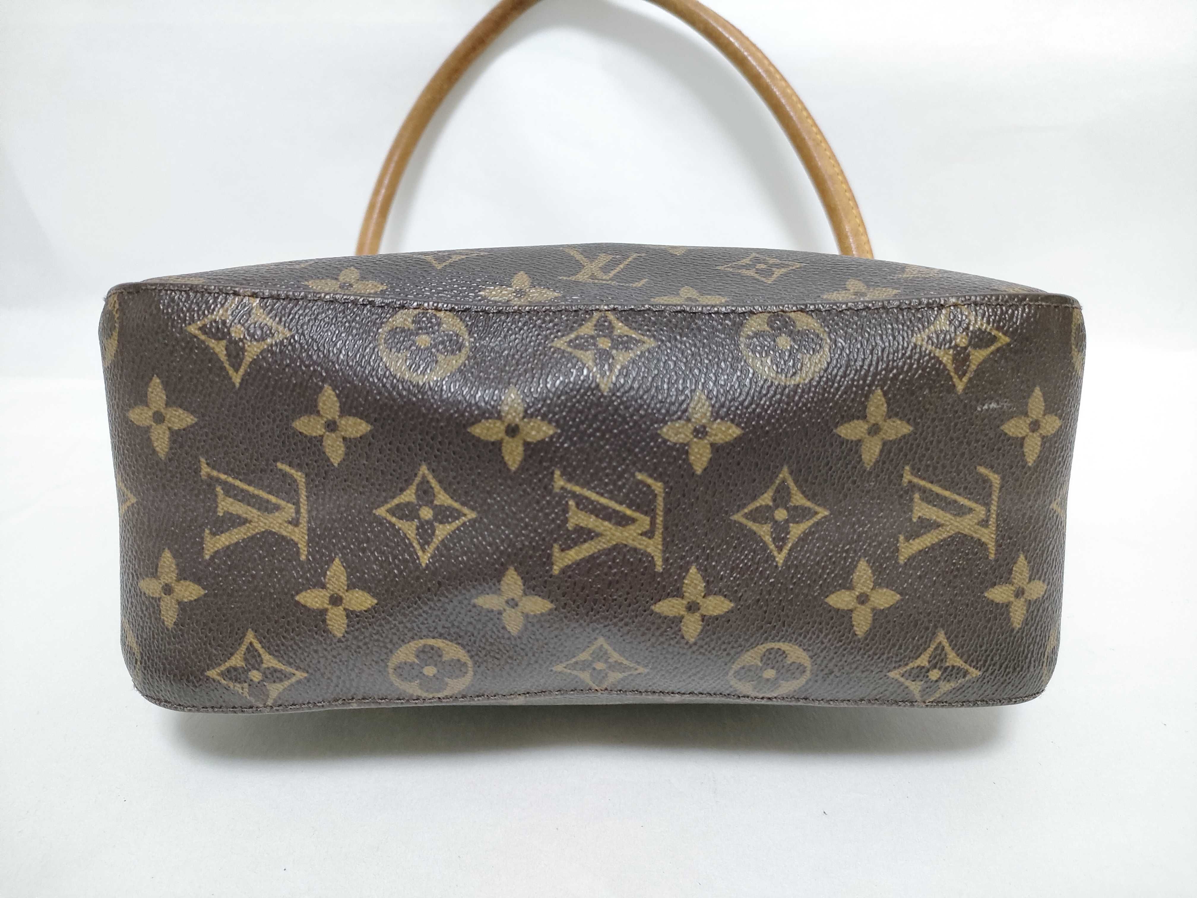 Monogram Louis Vuitton Looping MM Shoulder Bag — view 8