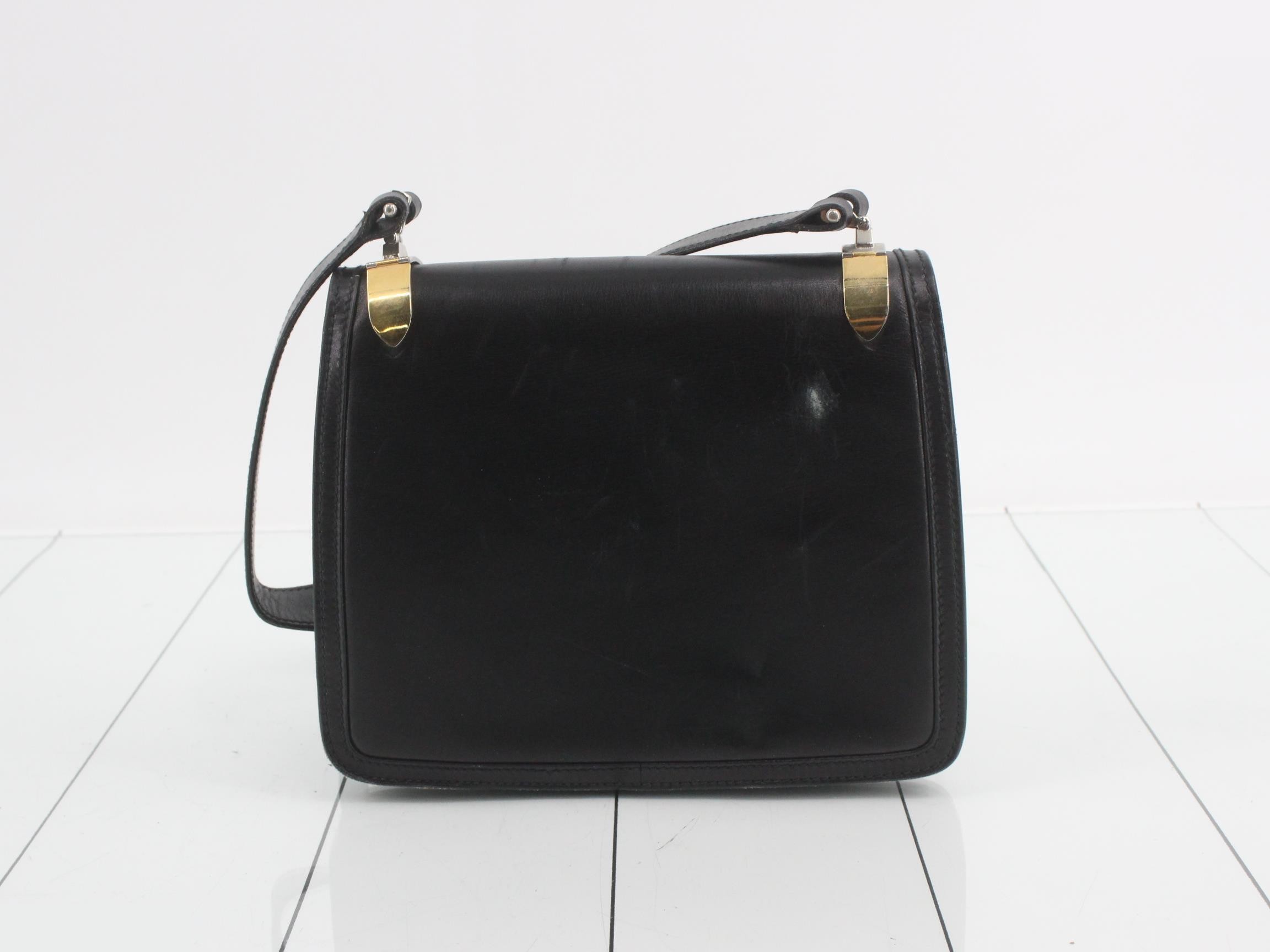 Leather shoulder bag — view 2