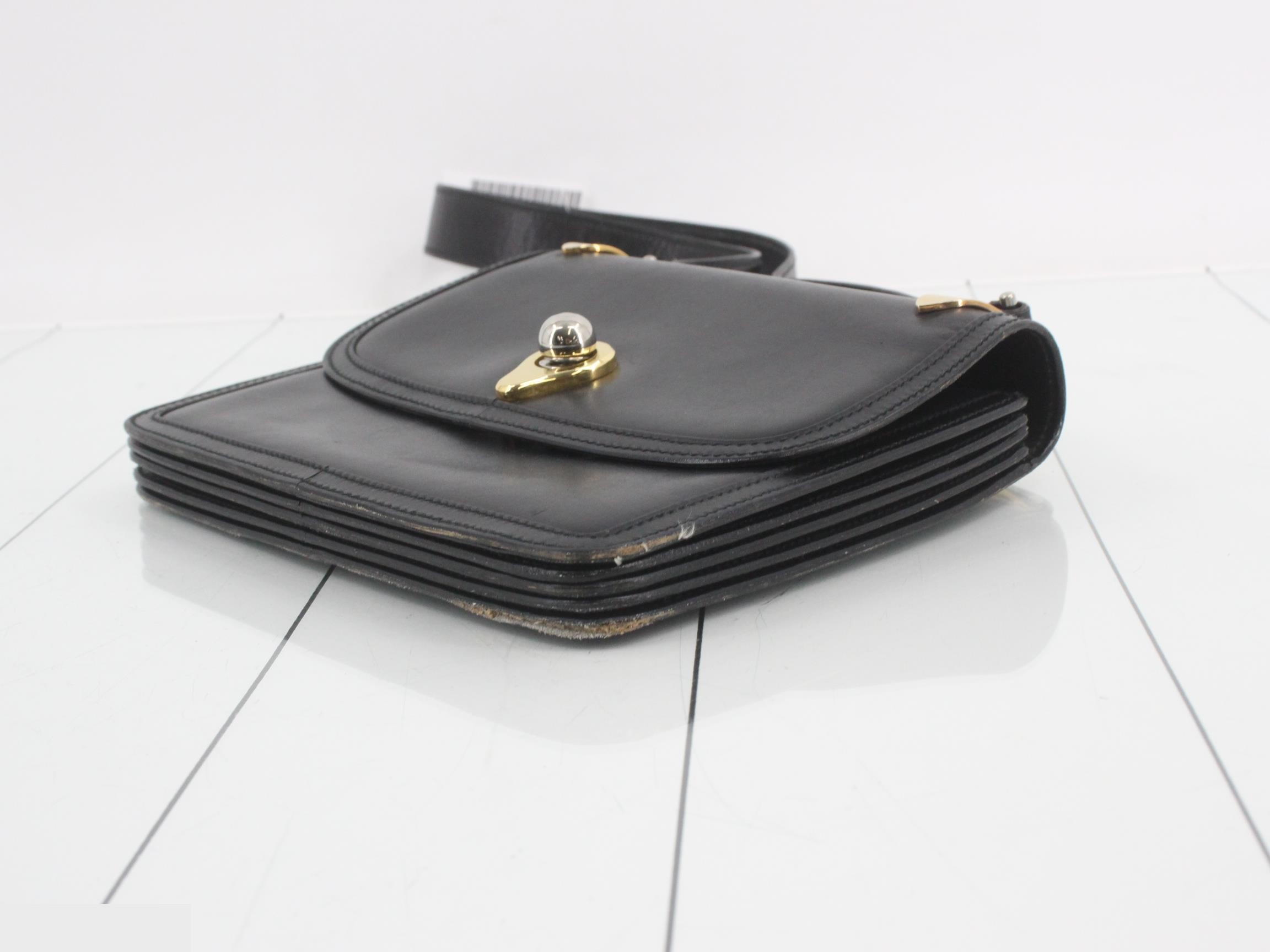 Leather shoulder bag — view 6