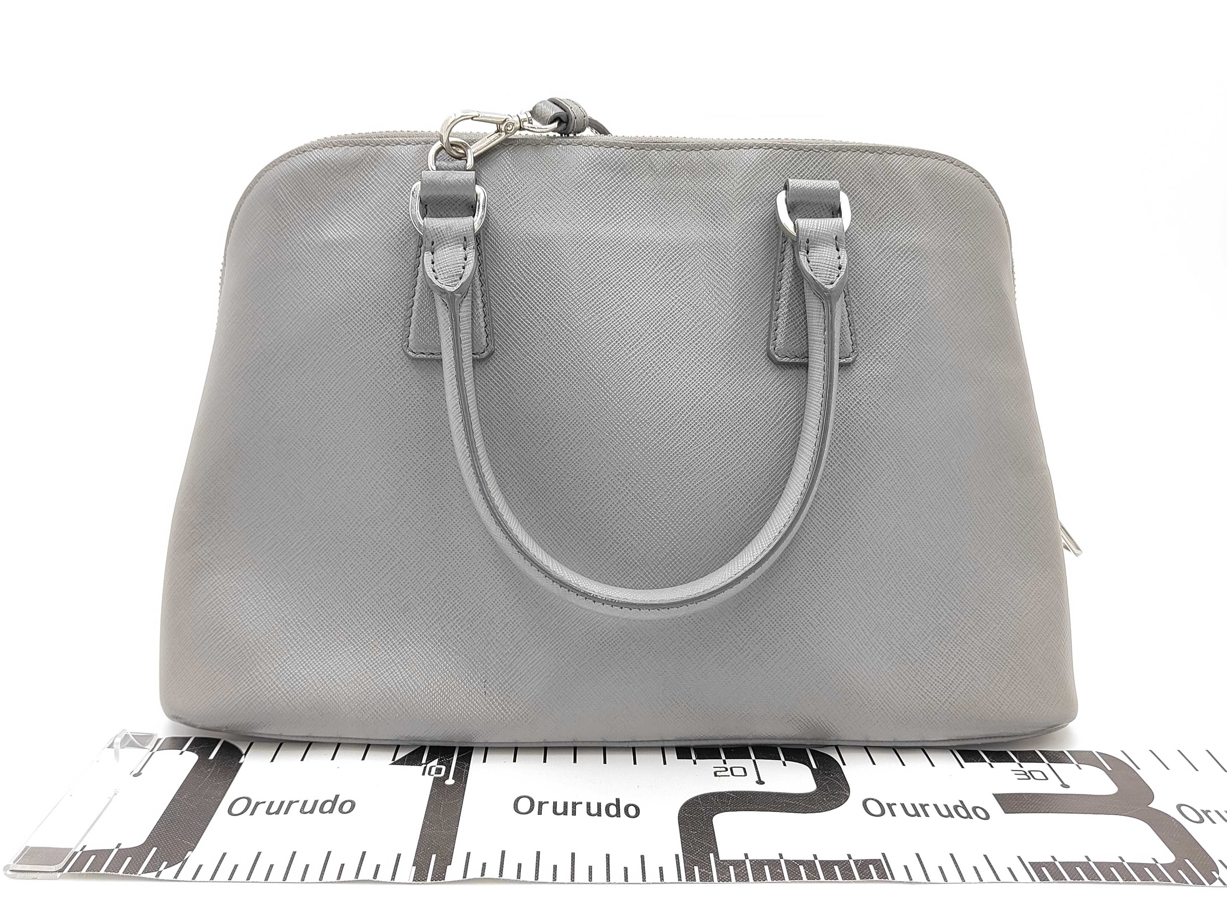 Saffiano Grey Handbag BL0837?NZV?F0K44 — view 2