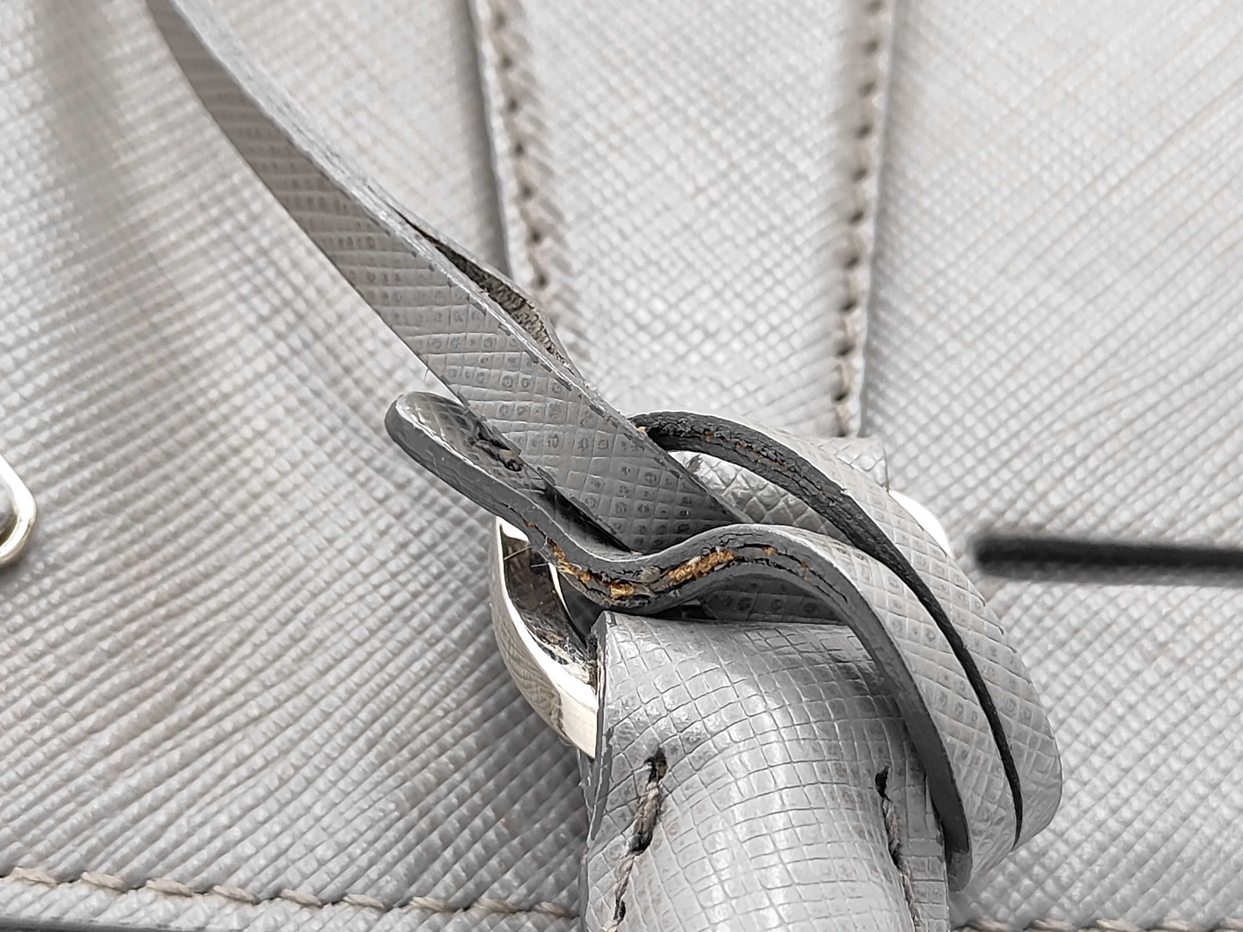 Saffiano Grey Handbag BL0837?NZV?F0K44 — view 15