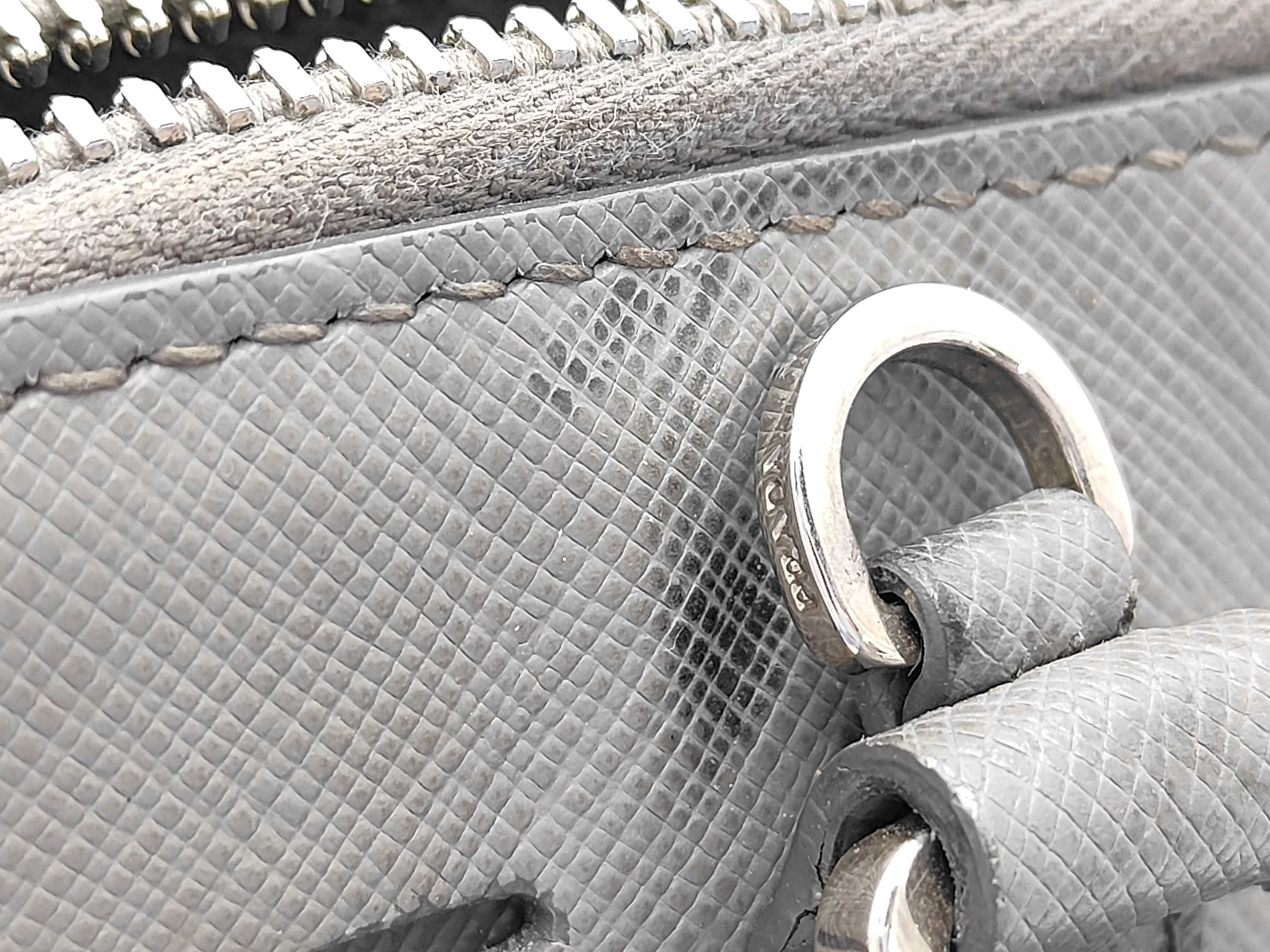 Saffiano Grey Handbag BL0837?NZV?F0K44 — view 9