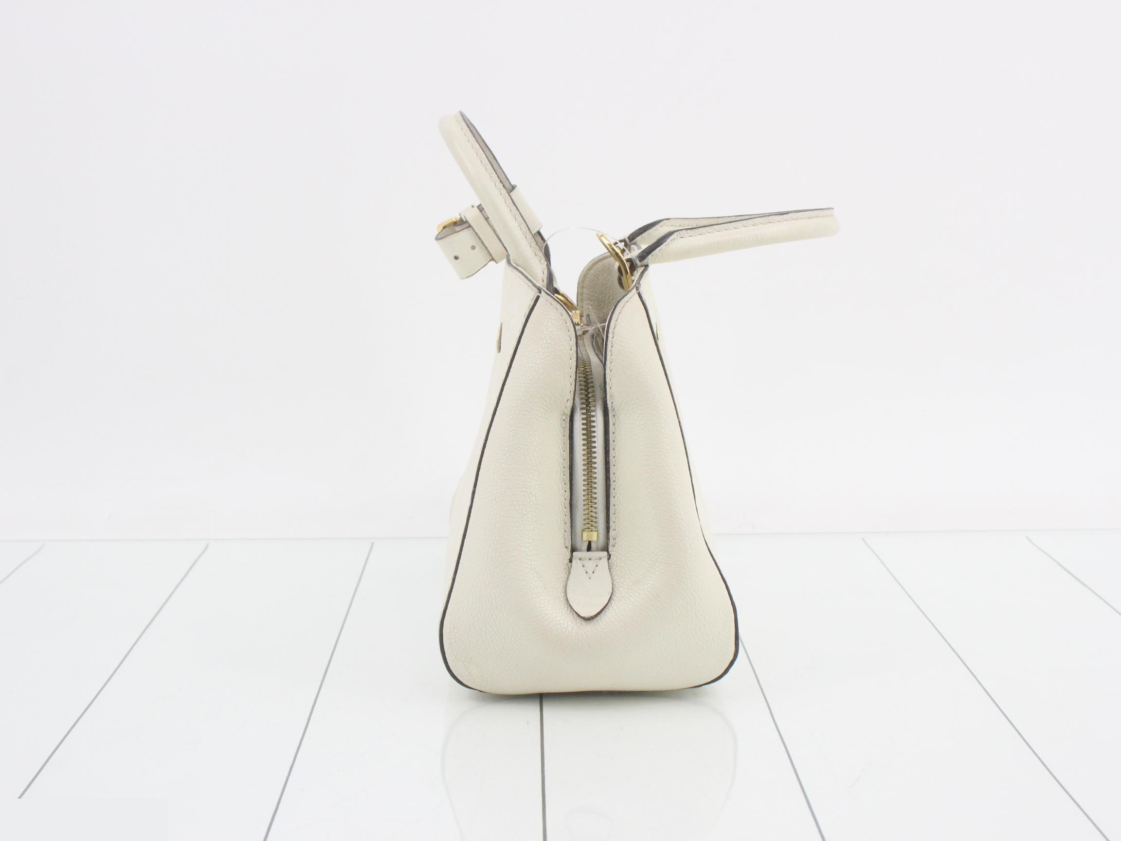 Montaigne BB White Shoulder Bag (2-Way) — view 4