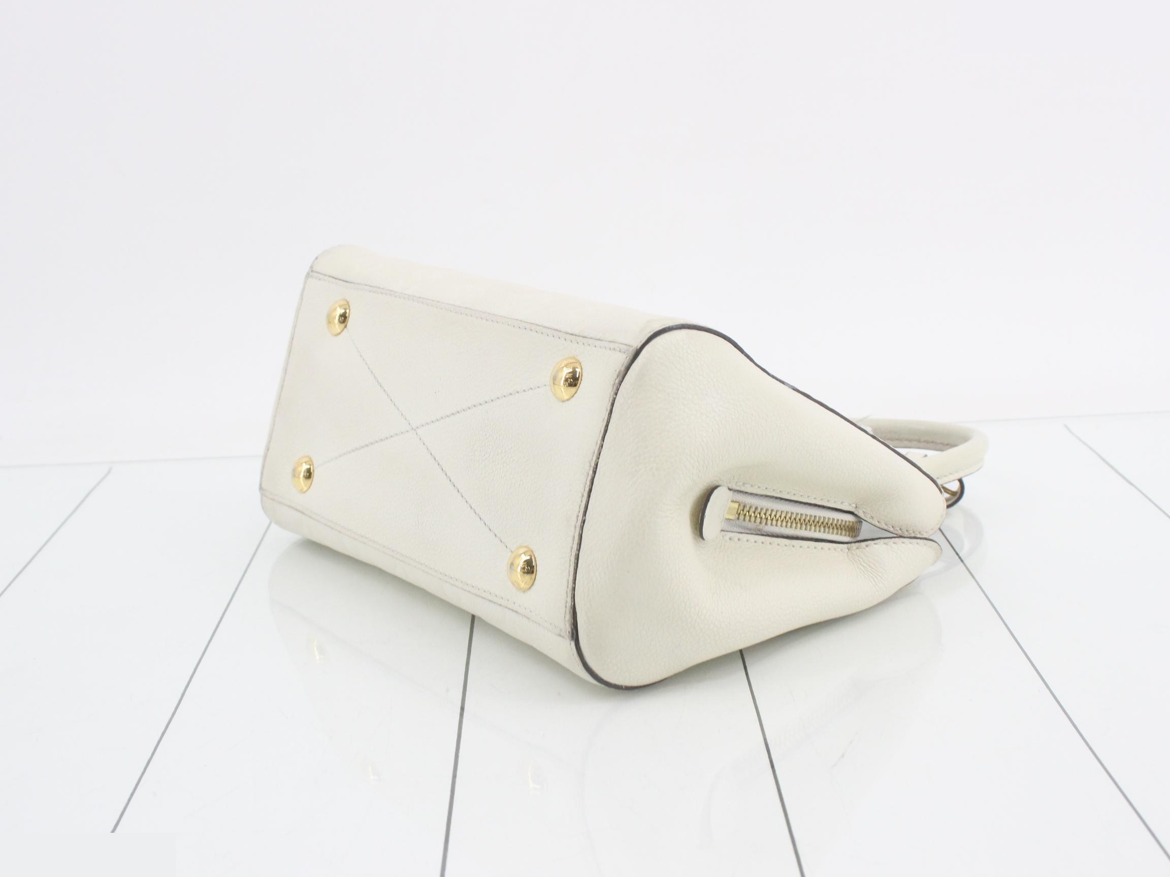 Montaigne BB White Shoulder Bag (2-Way) — view 6