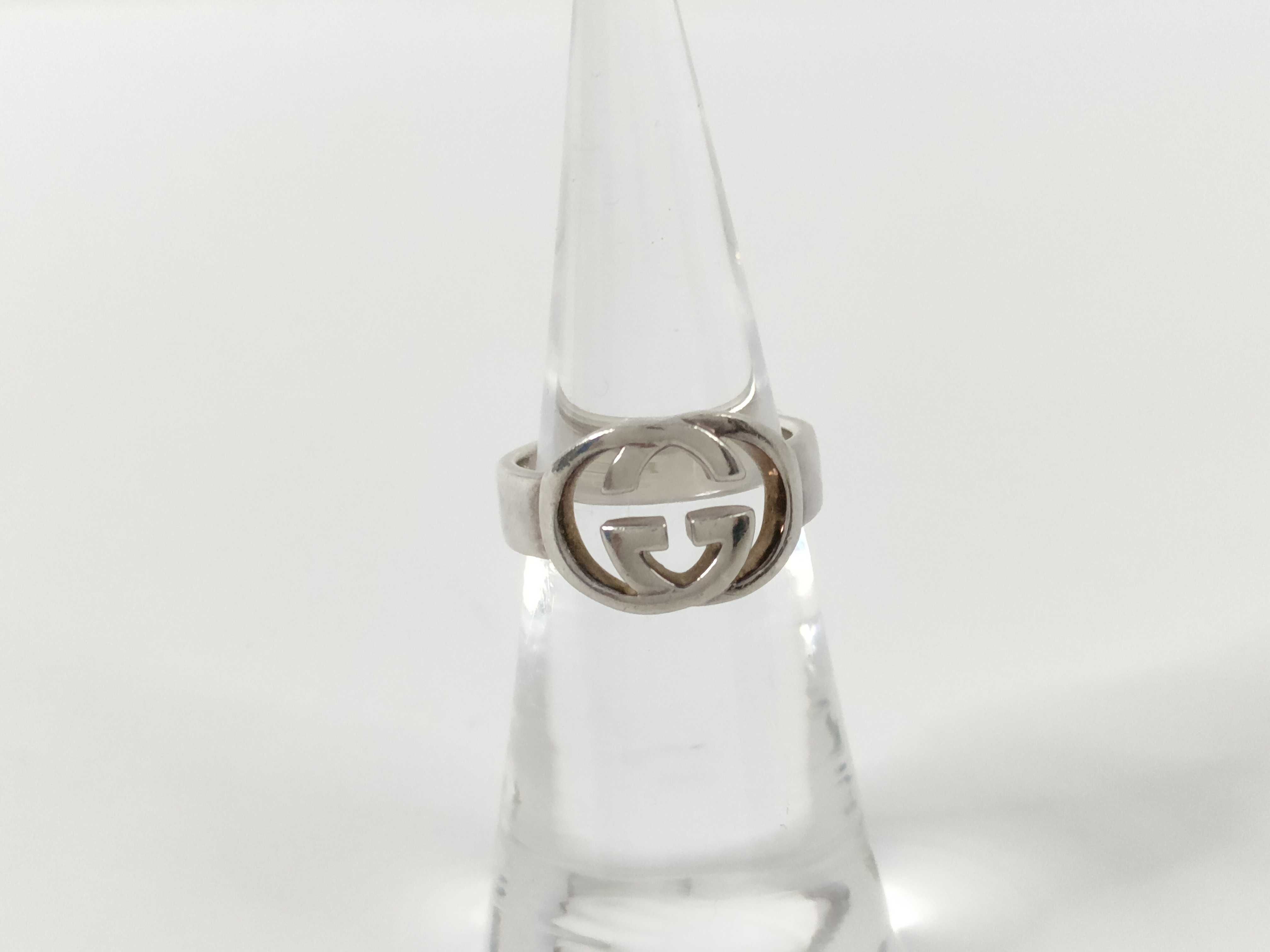 Interlocking G Sterling Silver 925 Ring