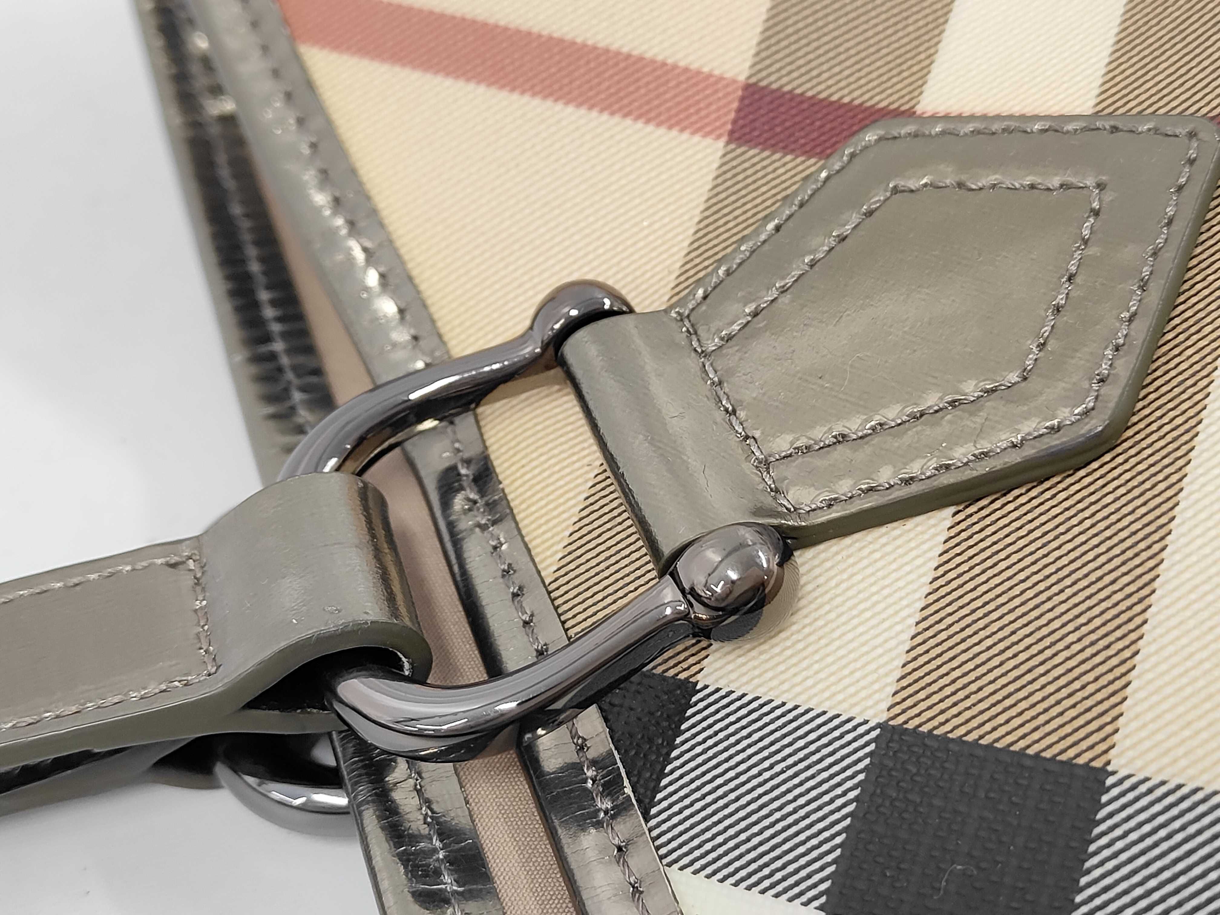 Check Pattern Handbag Tote Bag — view 6