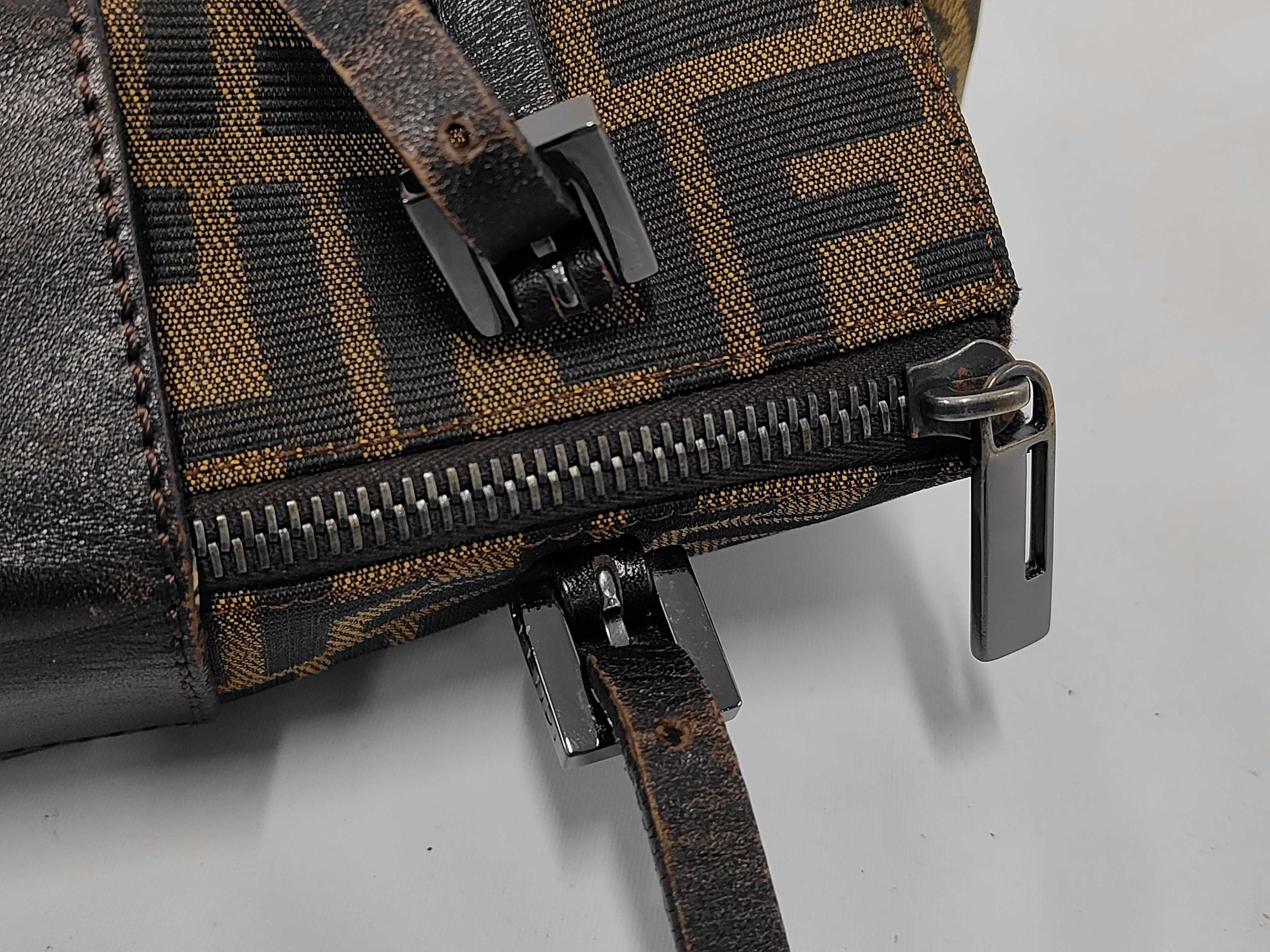 Zucca pattern Mamma Bucket shoulder bag with FF hardware. — view 7