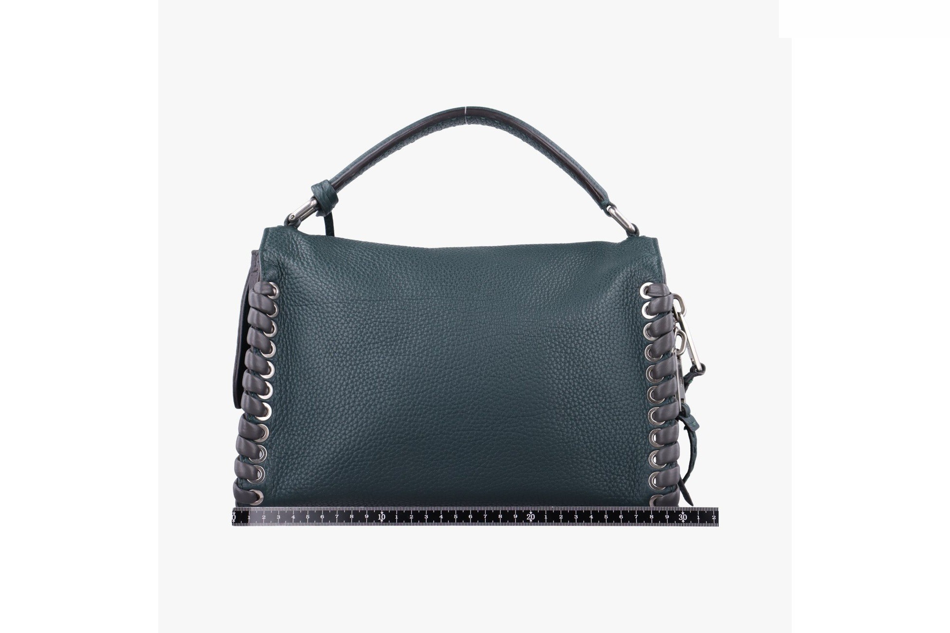 Selleria Ray Whipstitch Leather x Python Green — view 2