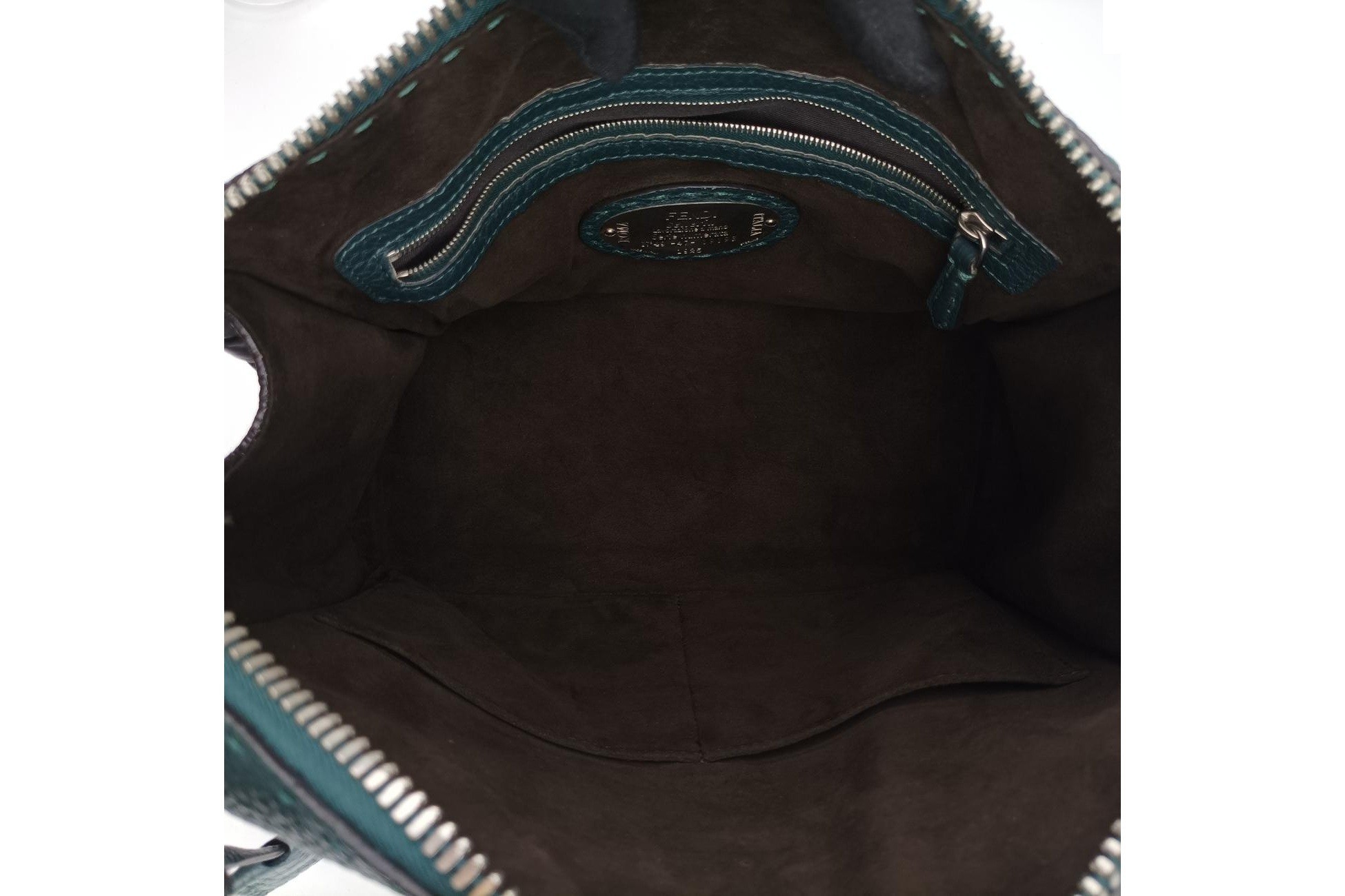 Selleria Ray Whipstitch Leather x Python Green — view 6