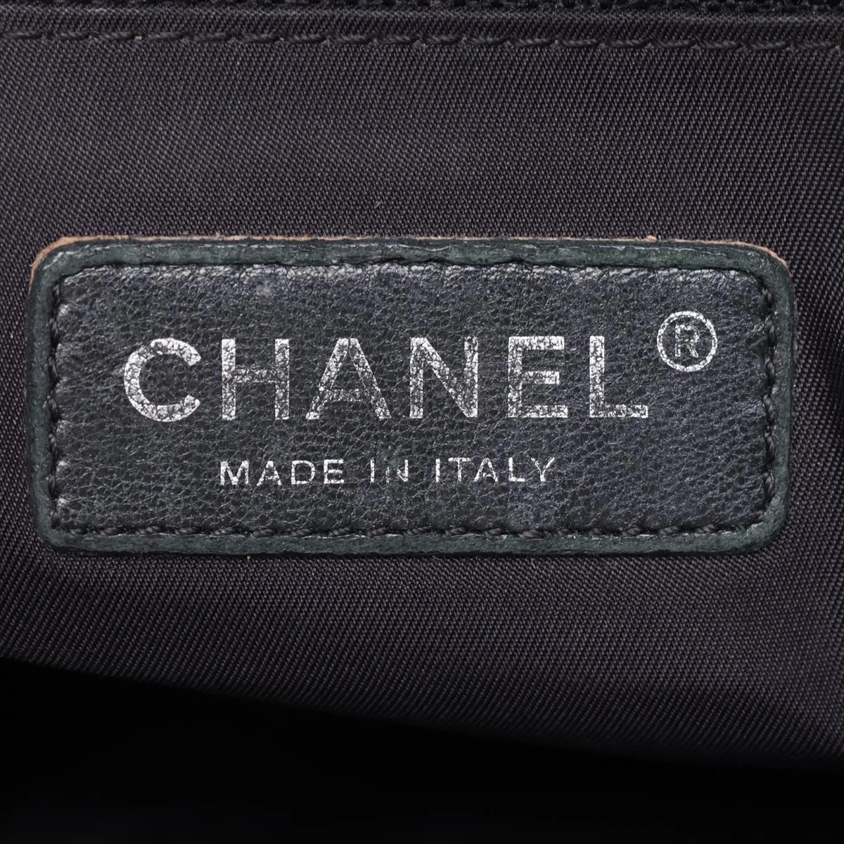 Paris Biarritz GM Coated Canvas Tote Bag, Black with Silver Hardware, Item No. 17789007 (Serial Number 17) — view 11