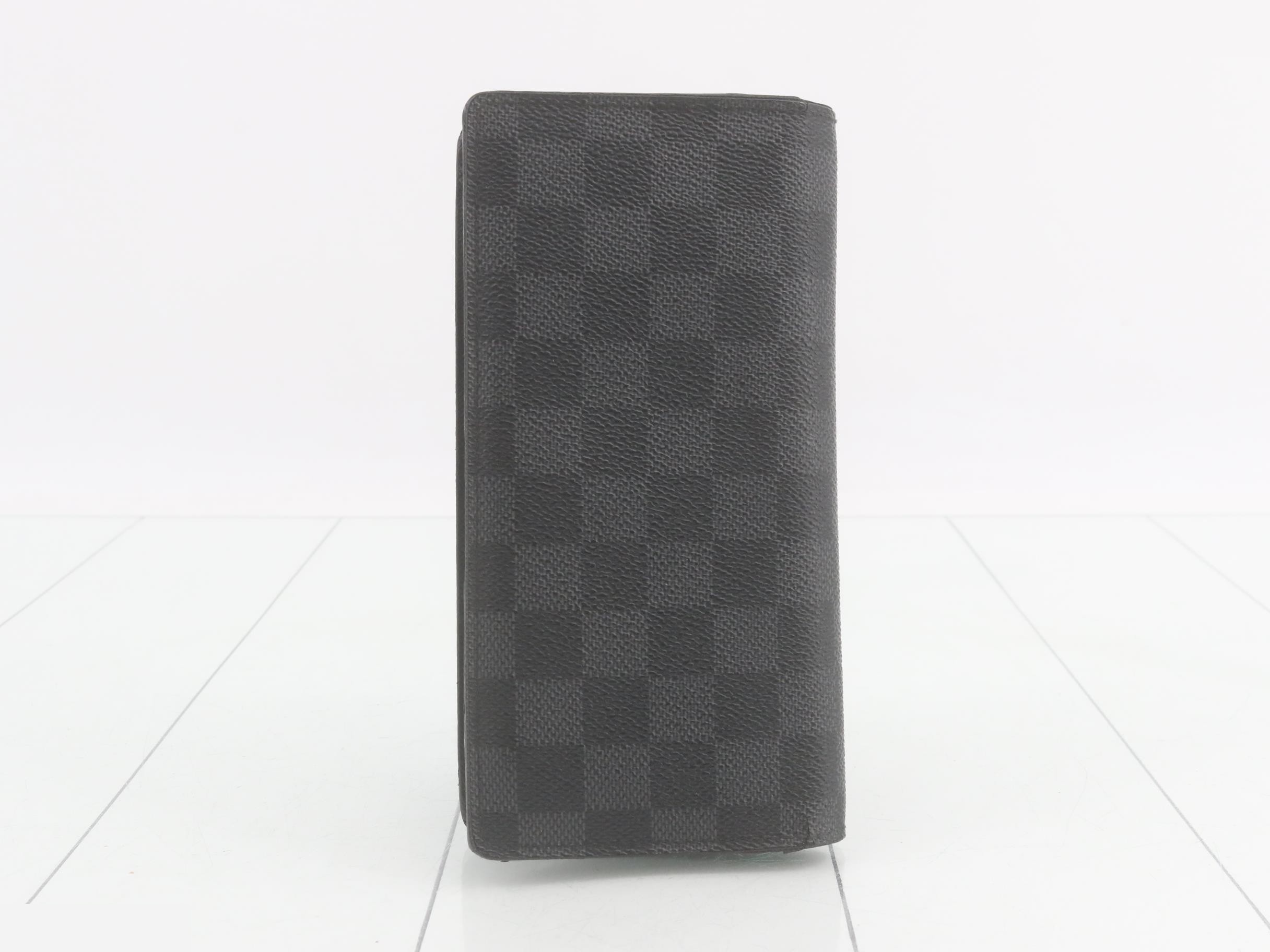 Damier Graphite Portefeuille Brazza Long Wallet — view 2
