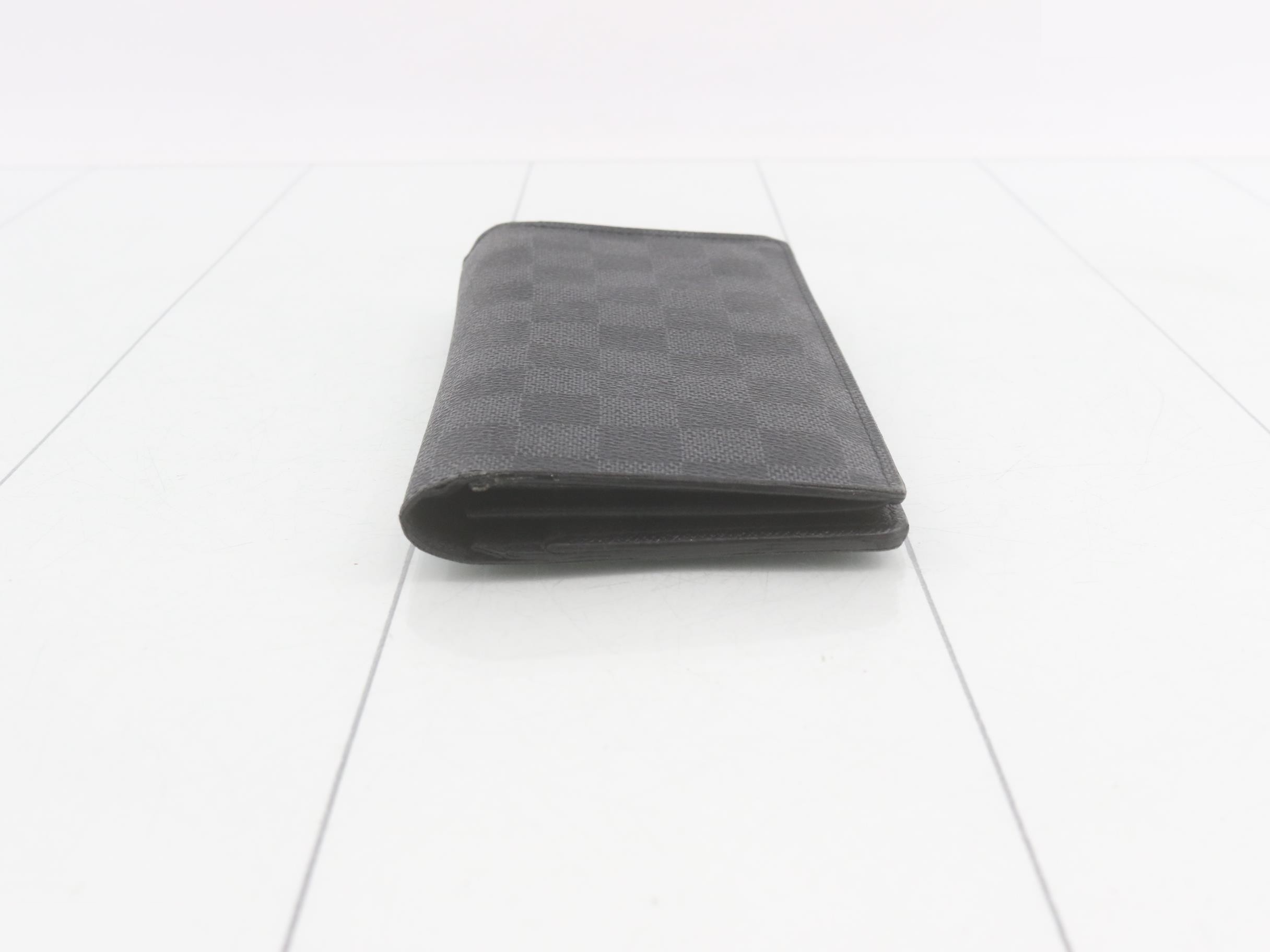 Damier Graphite Portefeuille Brazza Long Wallet — view 3
