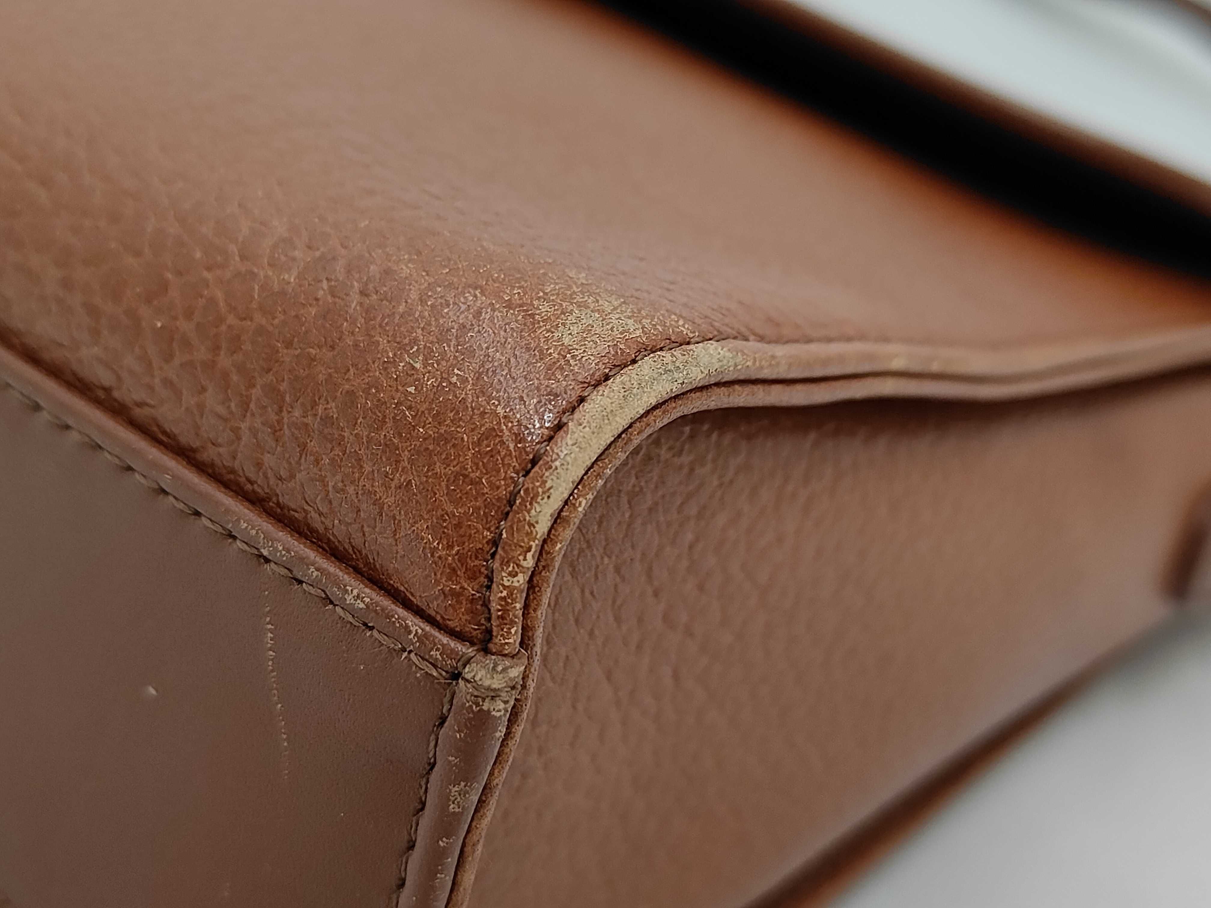 Leather Shoulder Bag with Nova Interior — view 4