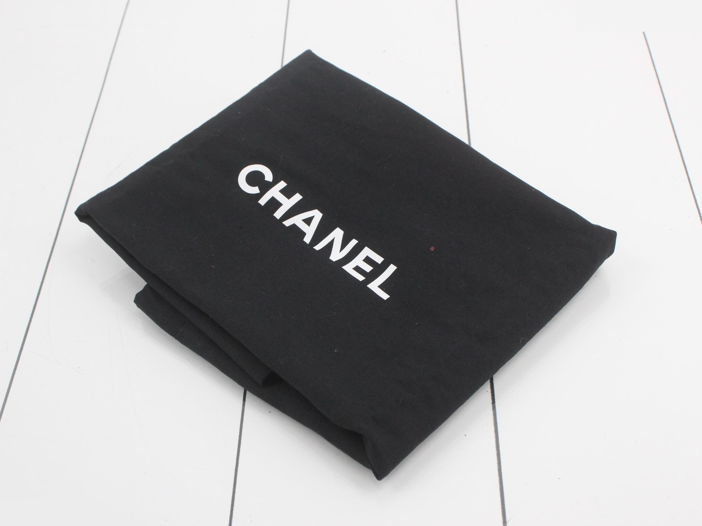 Gabrielle de Chanel Leather Chain Shoulder Bag, Bicolor — view 7