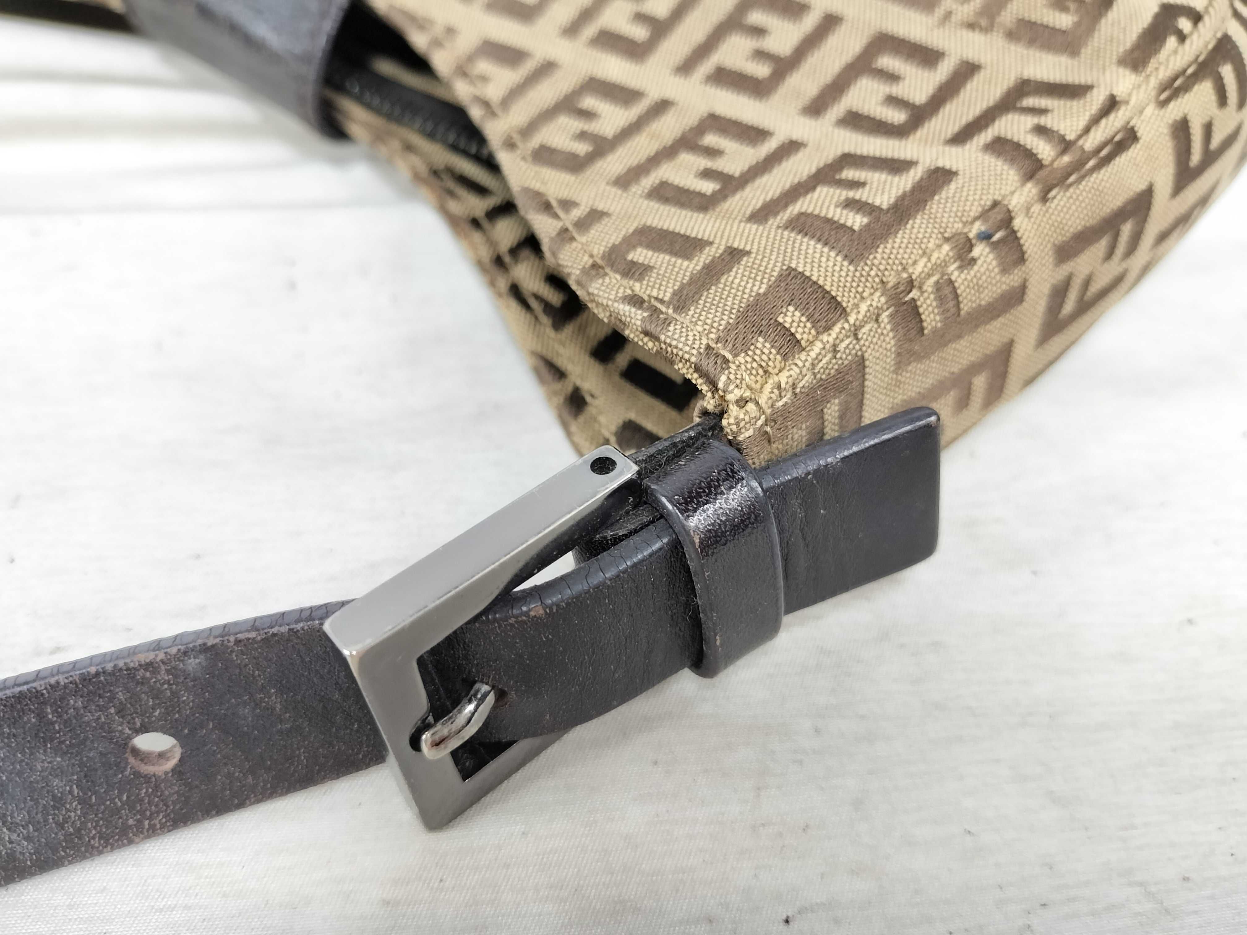 Zucca pattern Fendi Mamma Zucca shoulder bag with aftermarket zipper — view 5