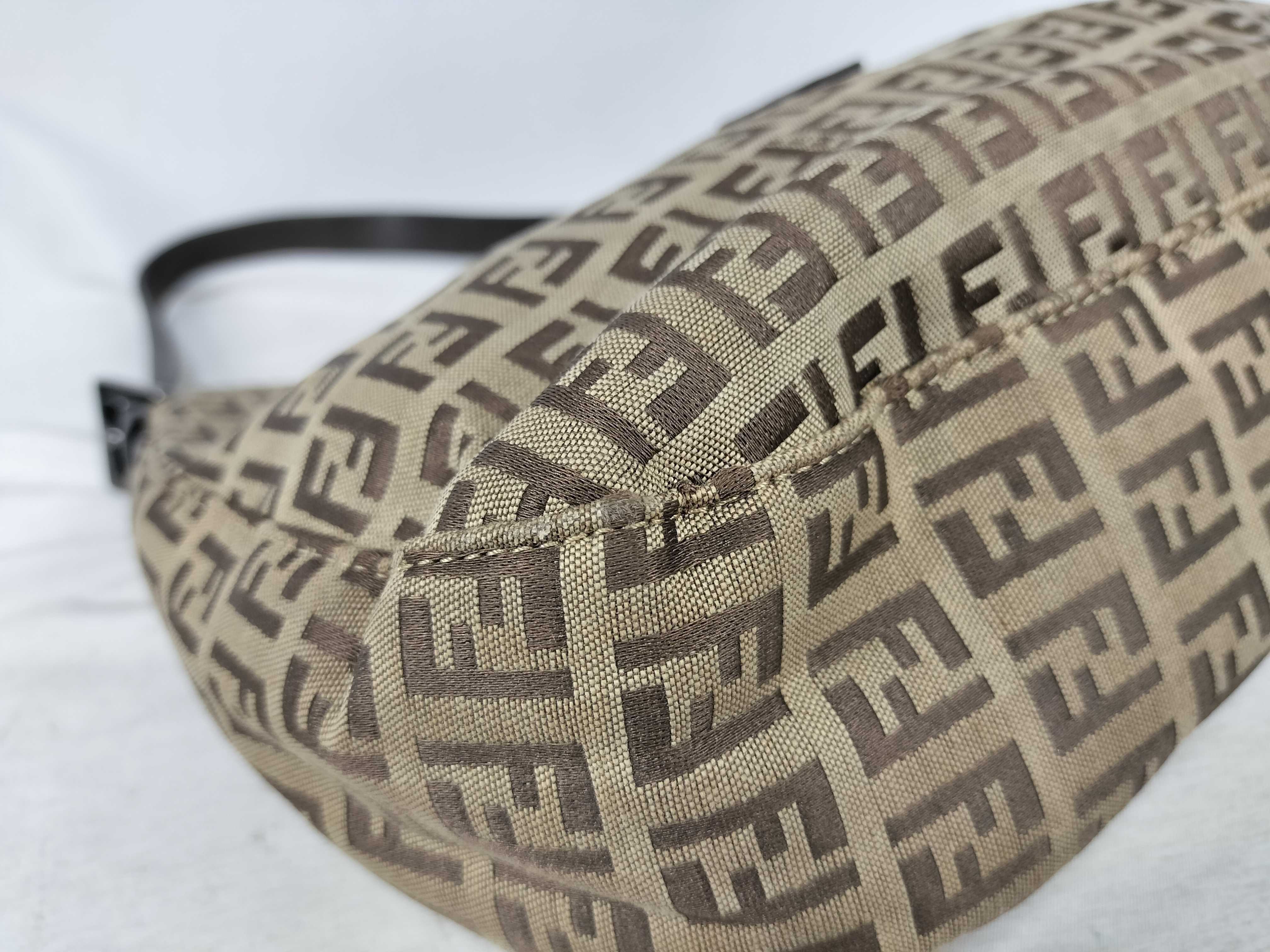 Zucca pattern Fendi Mamma Zucca shoulder bag with aftermarket zipper — view 6