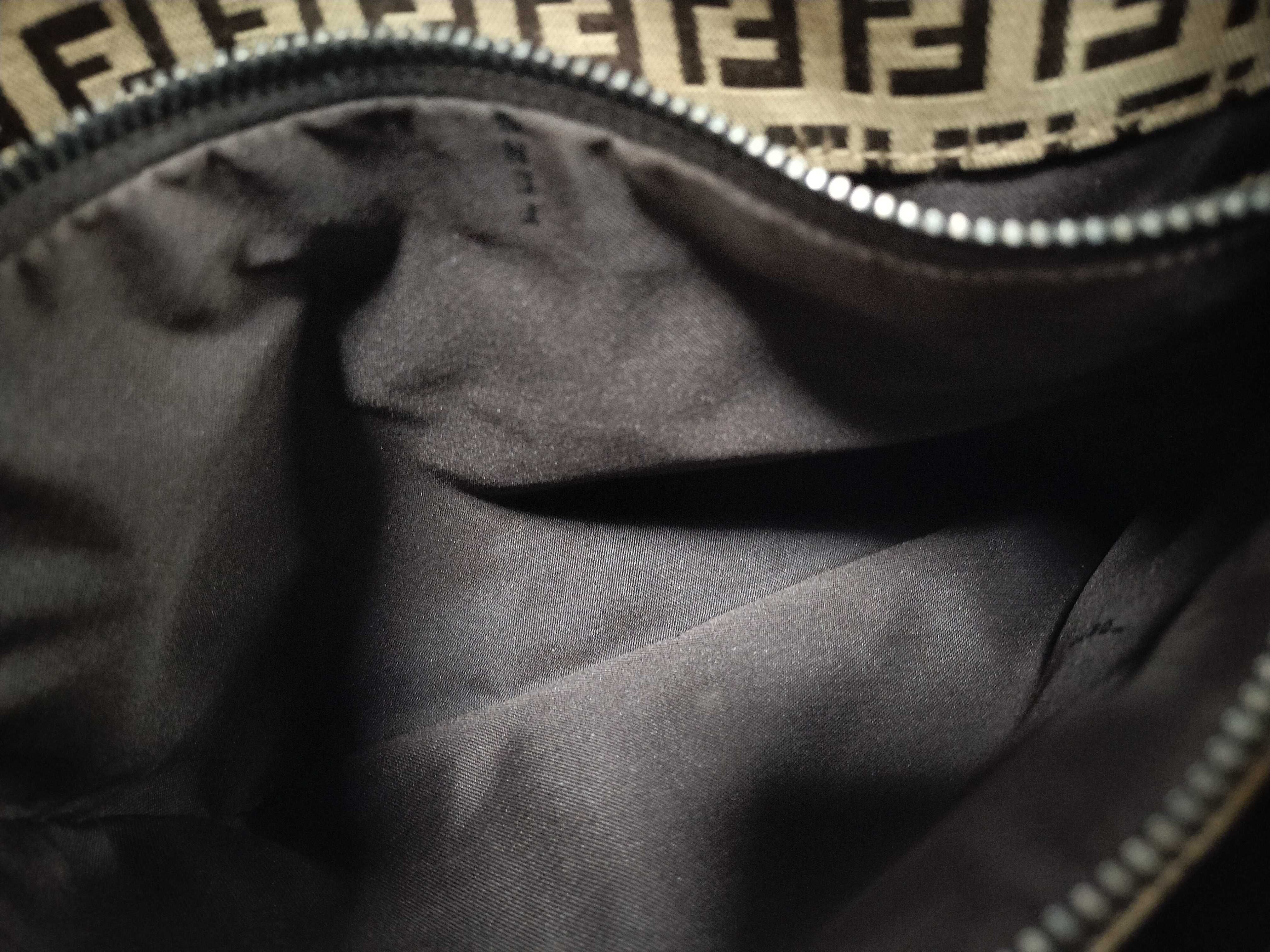 Zucca pattern Fendi Mamma Zucca shoulder bag with aftermarket zipper — view 10