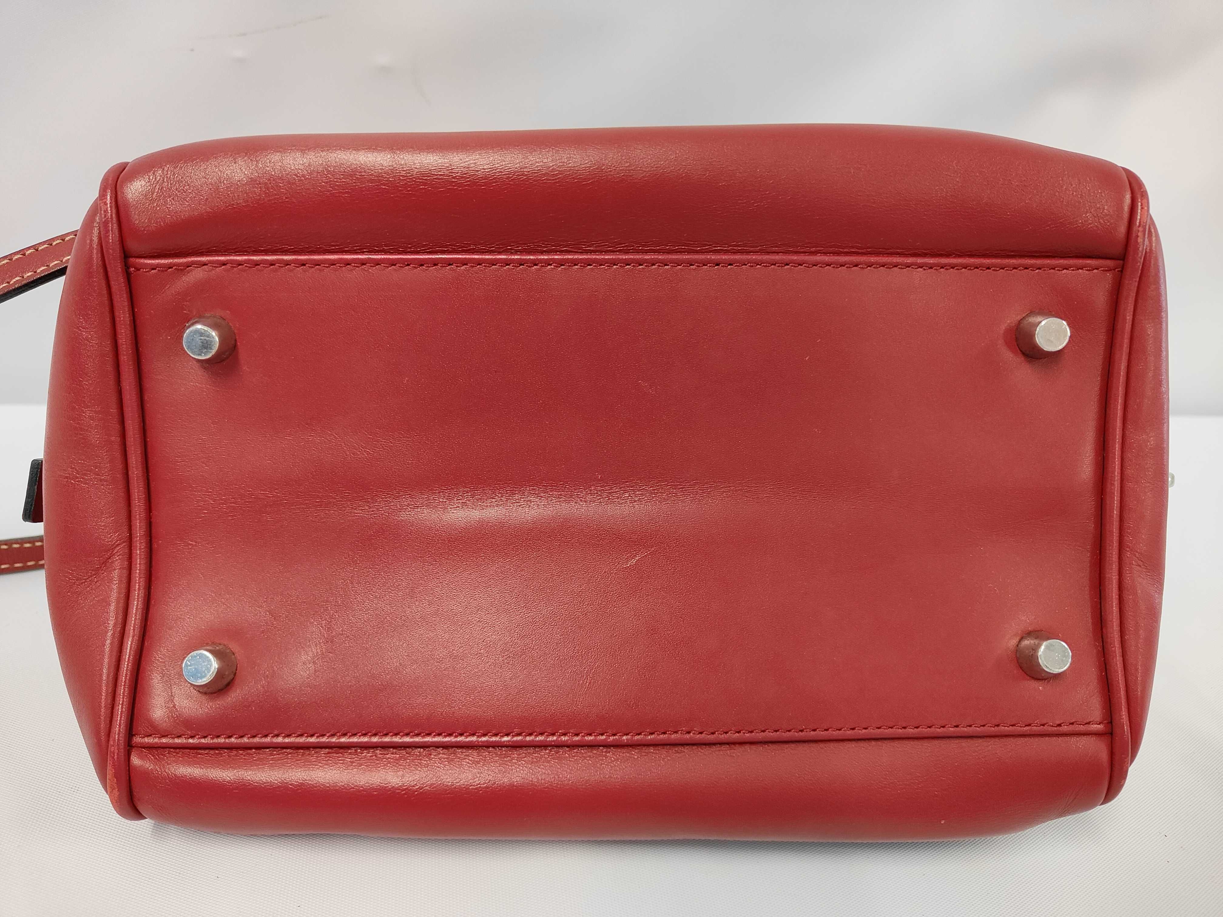 Leather Shoulder Bag Red Handbag — view 4