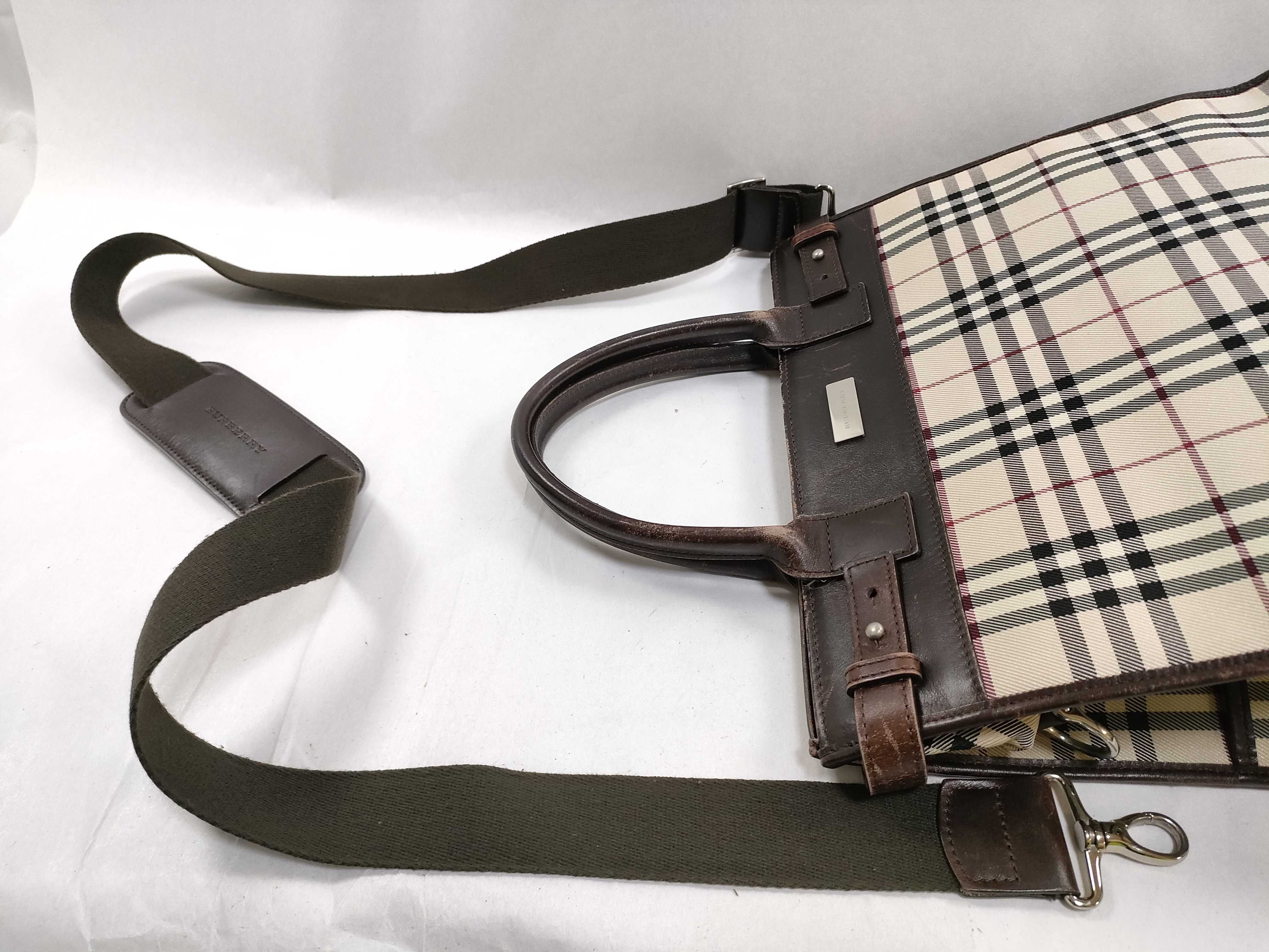 2-Way Shoulder Bag Nova Check Tote Bag — view 3