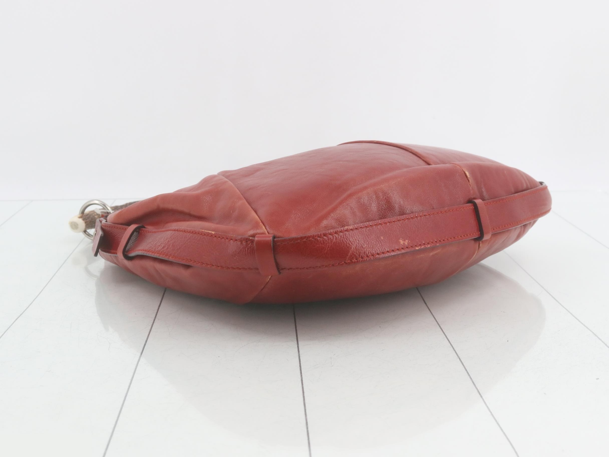 Mombasa Shoulder Bag, Red — view 5