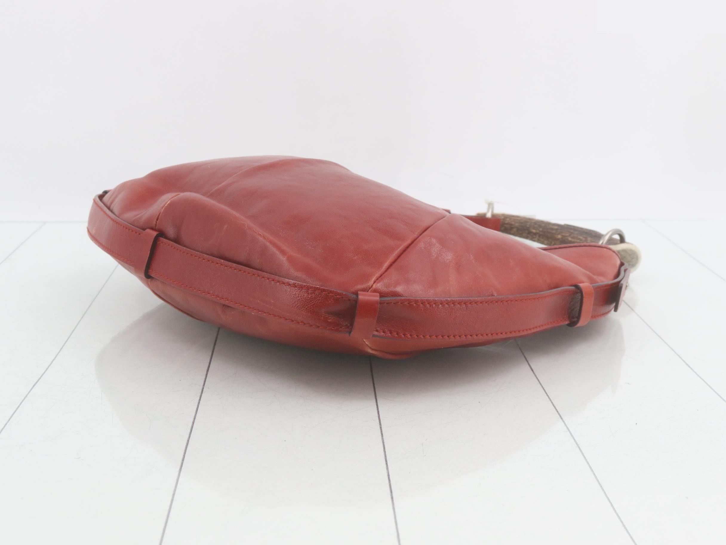 Mombasa Shoulder Bag, Red — view 6