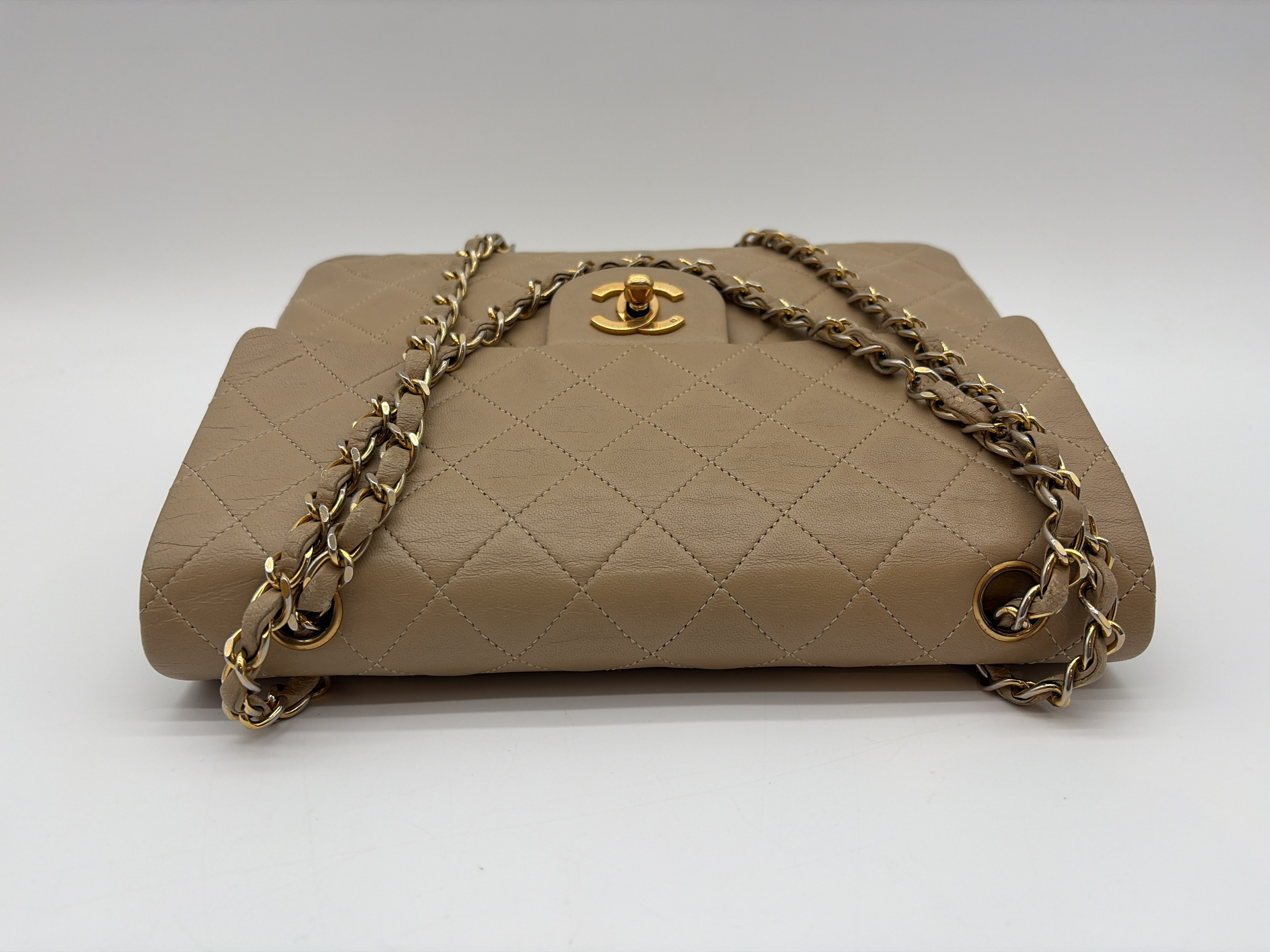 Matelasse Double Flap Turnlock Shoulder Bag — view 3